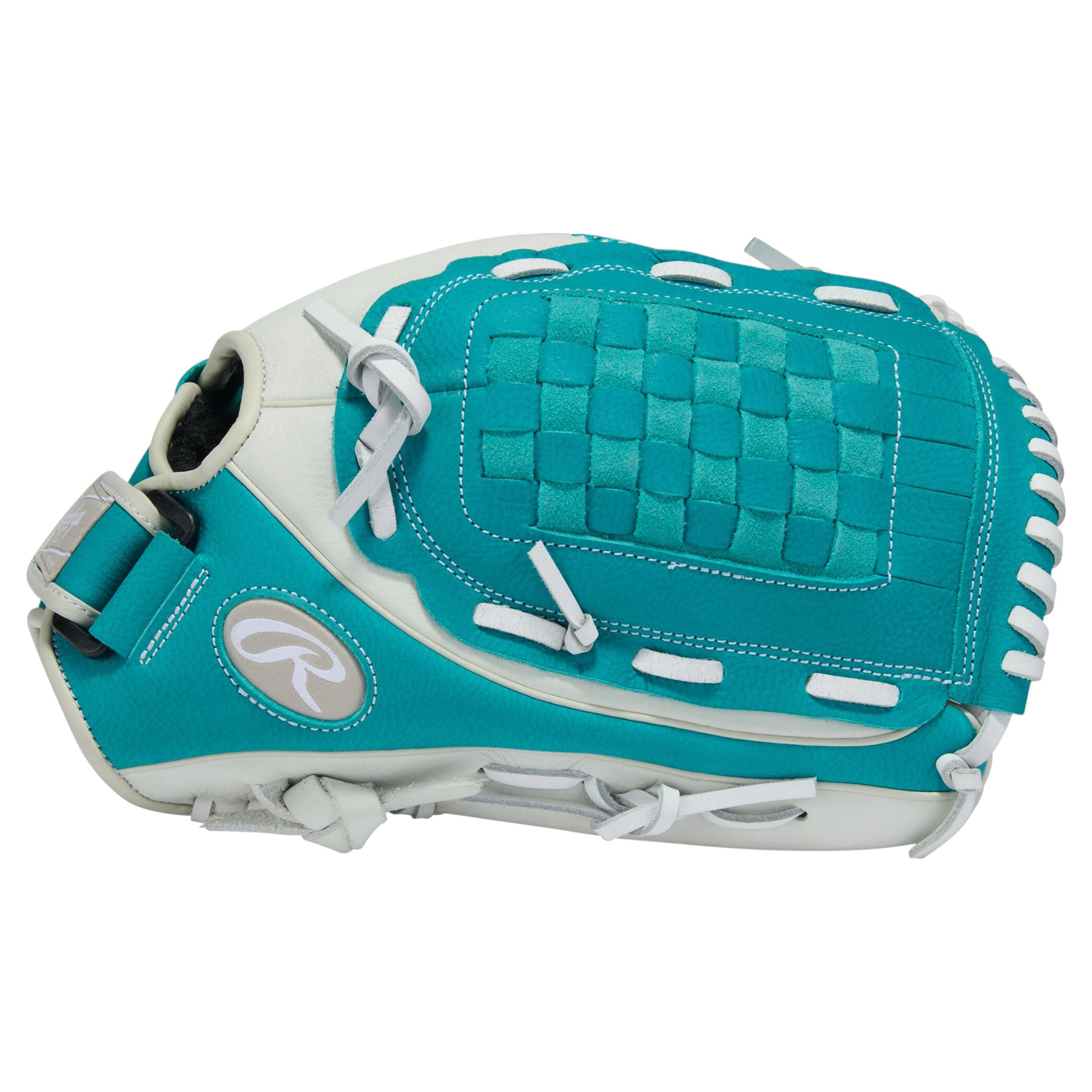 Rawlings-Shut-Out-13--Fastpitch-Softball-Glove-White---Teal