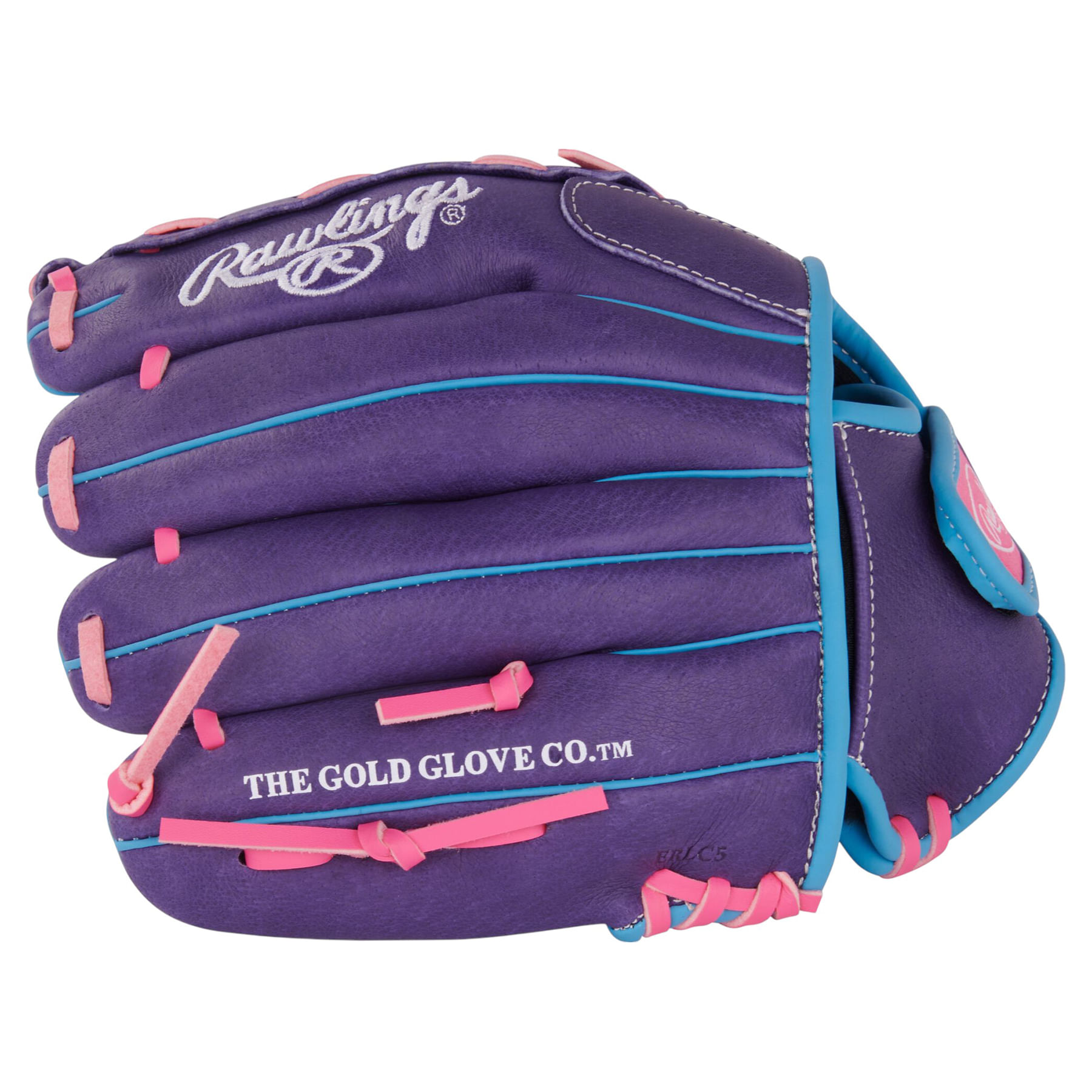 Rawlings-Sure-Catch-11--Softball-Glove---Kids--Purple---Columbia-Blue---Pink