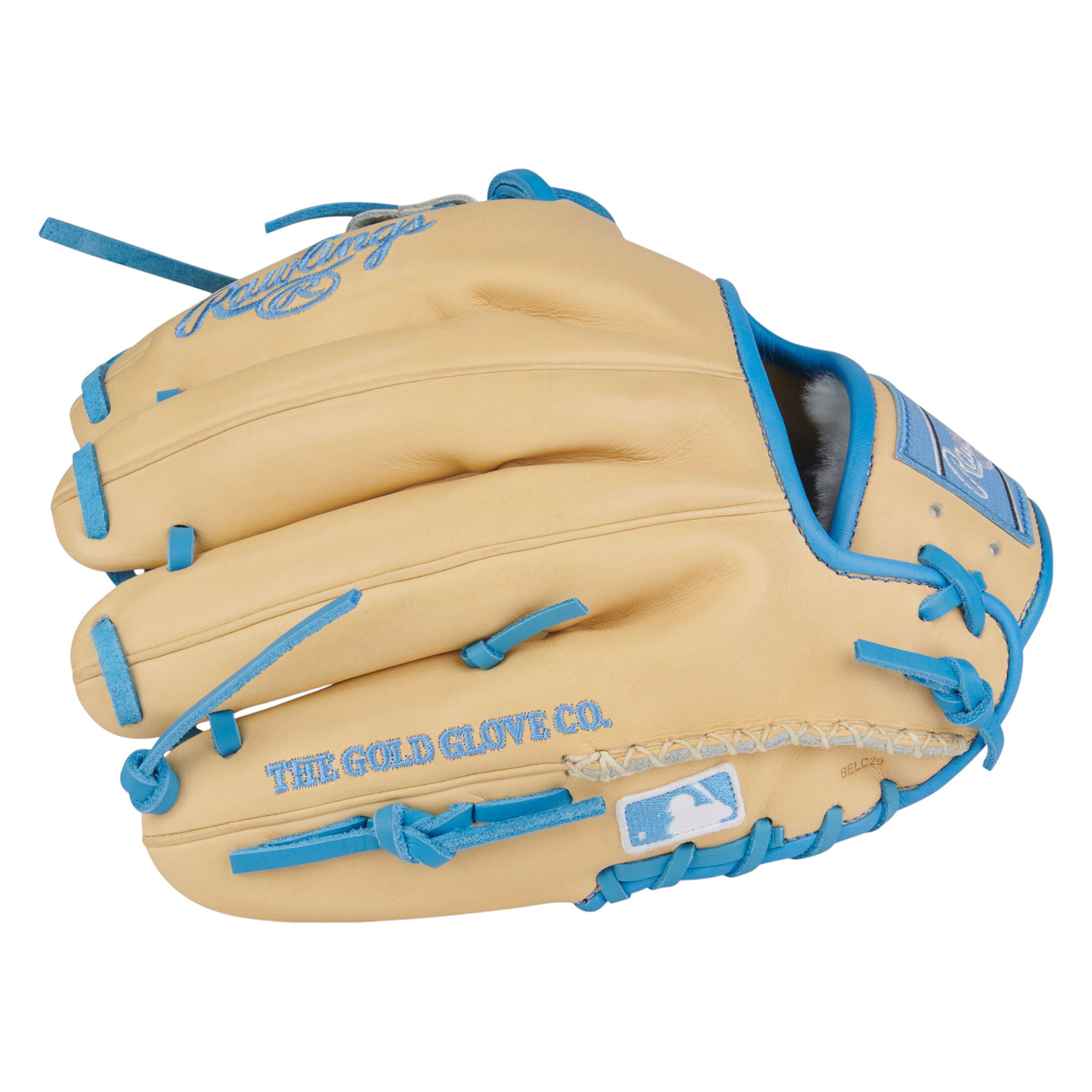 Rawlings-Pro-Preferred-11.5--Infield-Baseball-Glove-Camel---Columbia-Blue