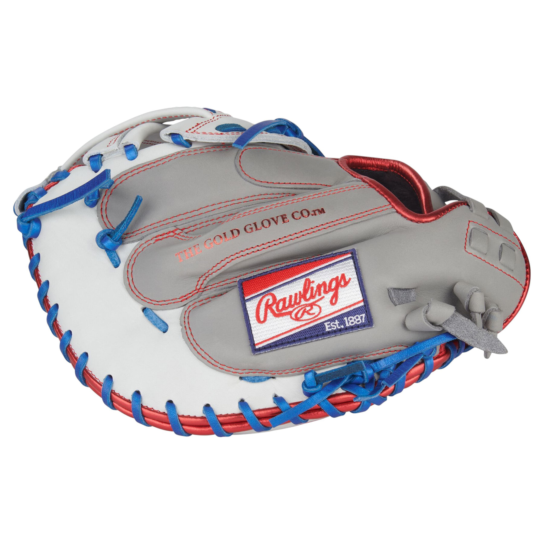 Rawlings-Liberty-Advanced-33--Fastpitch-Softball-Catcher-Mitt-Gray---White---Royal