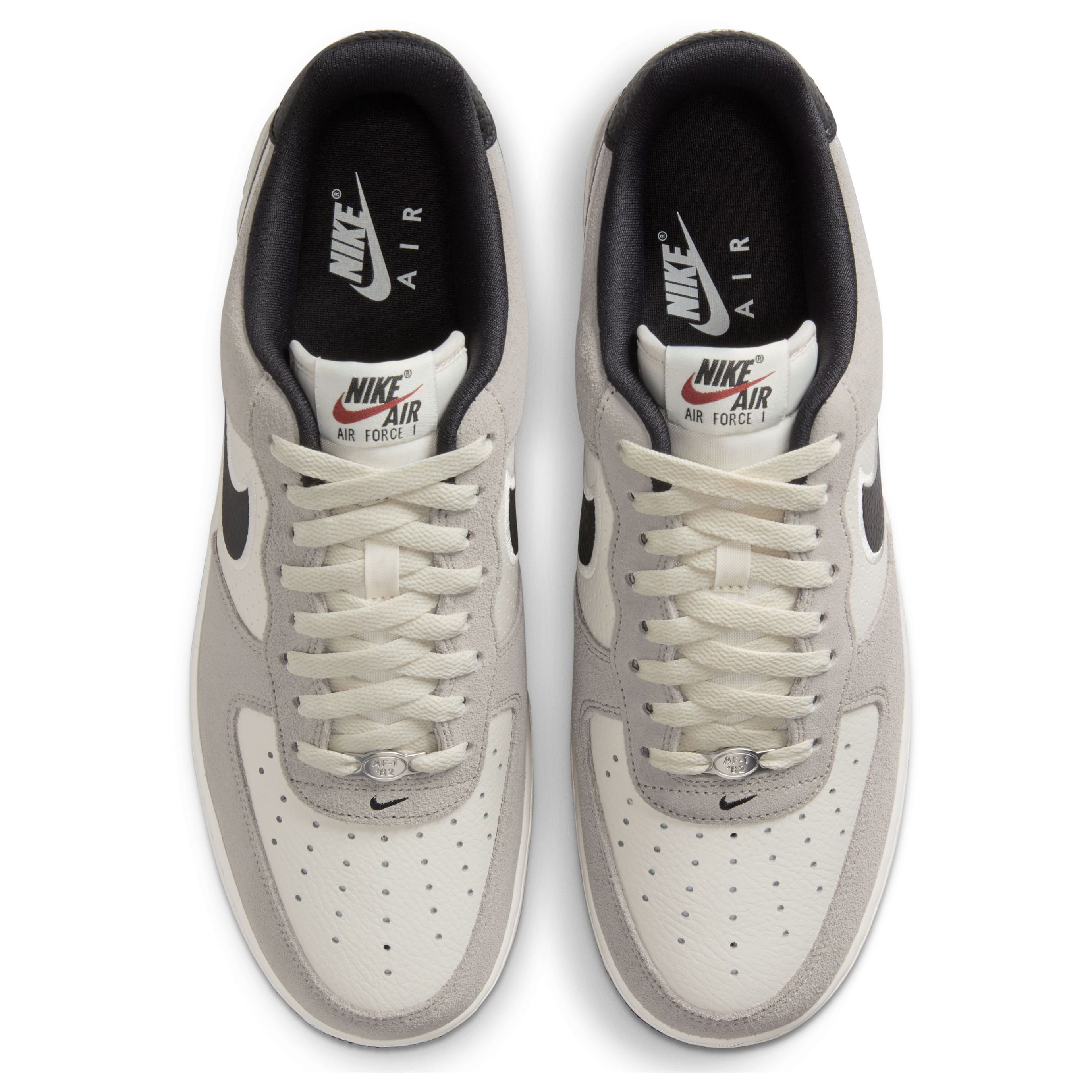 nike air force ones gray