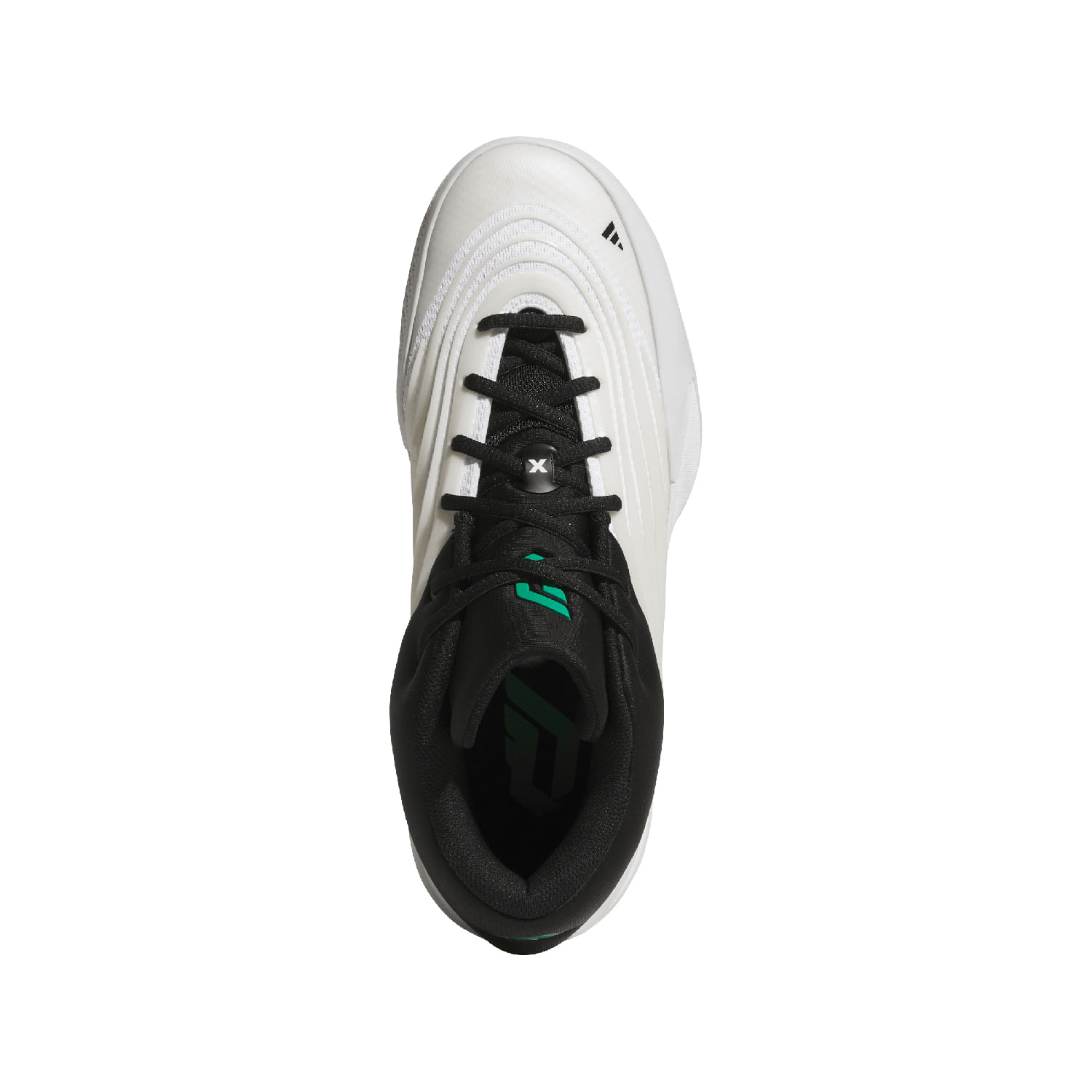 adidas-DAME-X-Basketball-Shoe---Men-s-Zero-Metallic---Core-Black---Court-Green