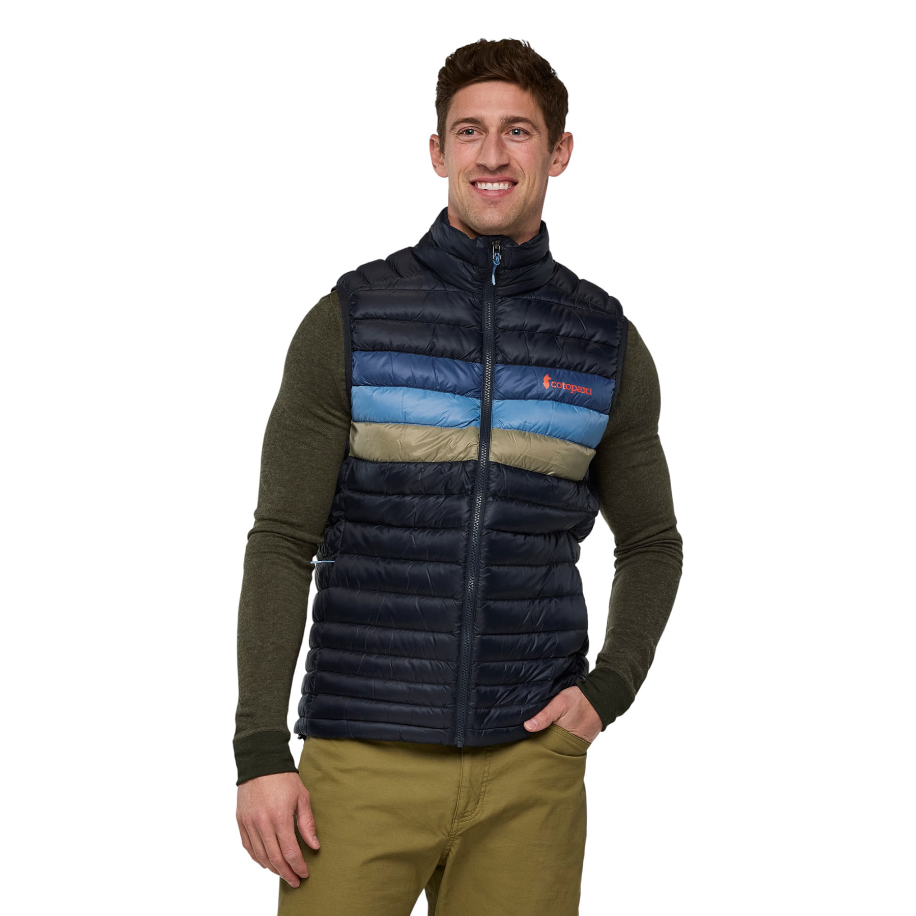 Cotopaxi-Fuego-Down-Vest---Men-s-Carbon-Stripes
