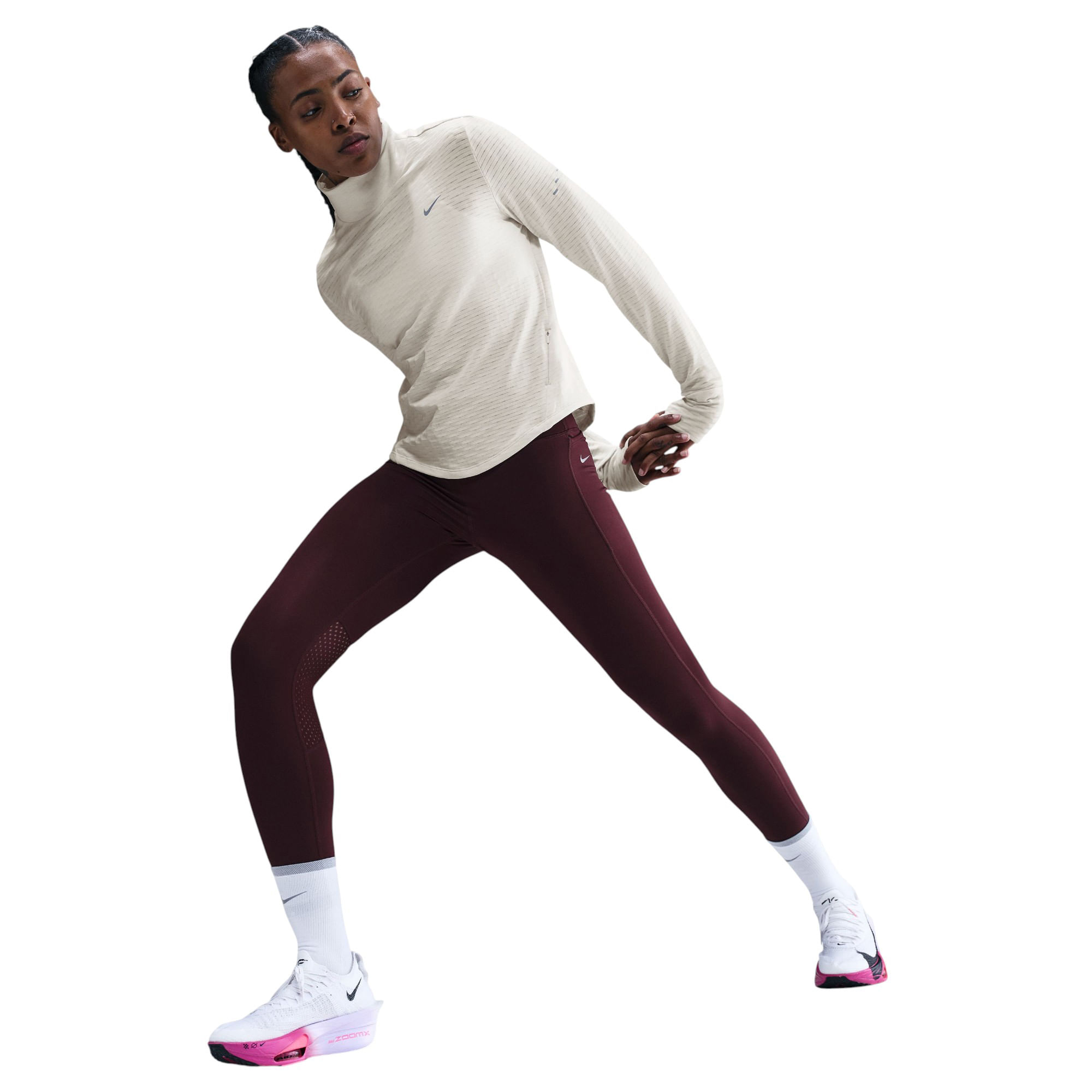 Nike Swift Therma-FIT Turtle-Neck Long-Sleeve Shirt - Women's