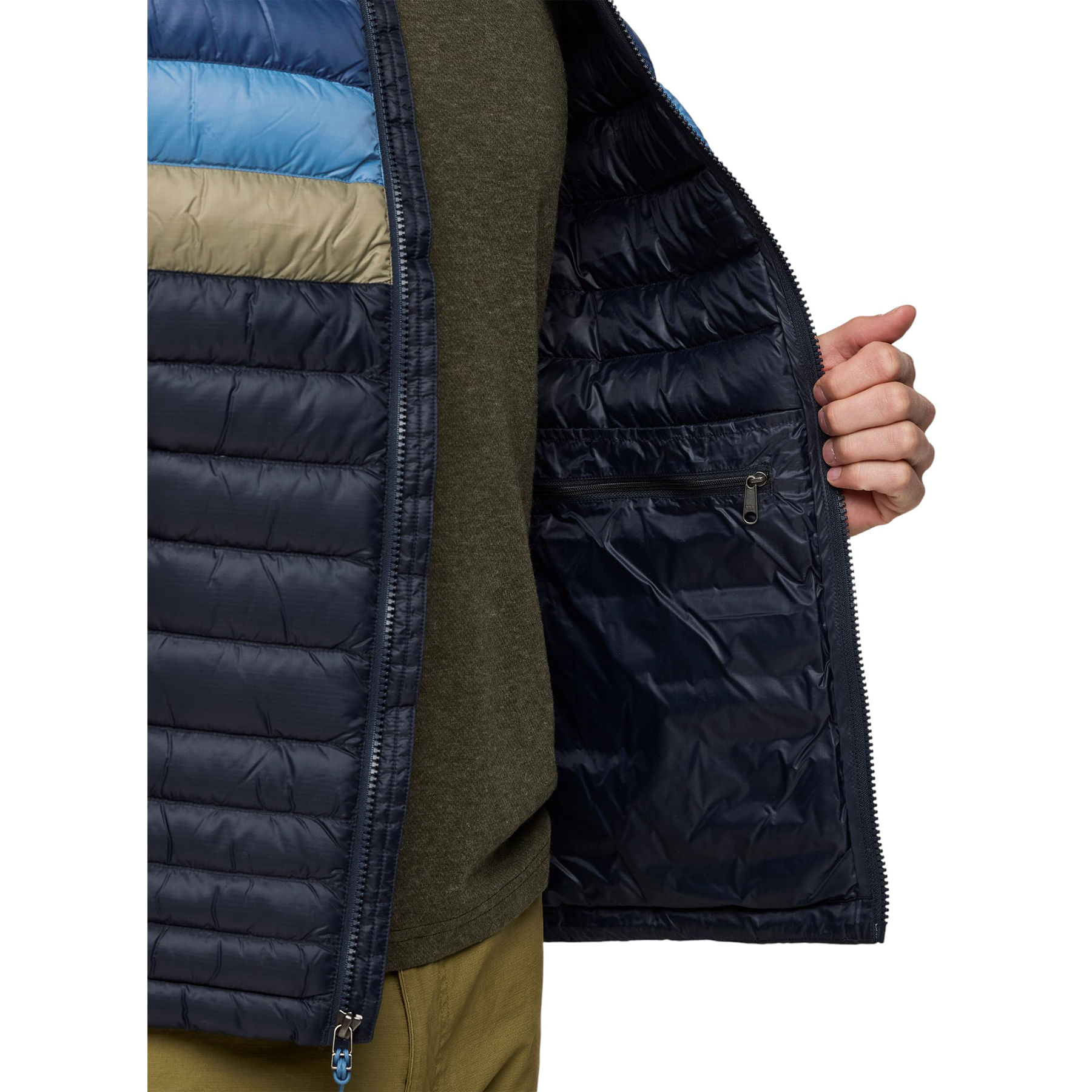 Cotopaxi-Fuego-Down-Vest---Men-s-Carbon-Stripes