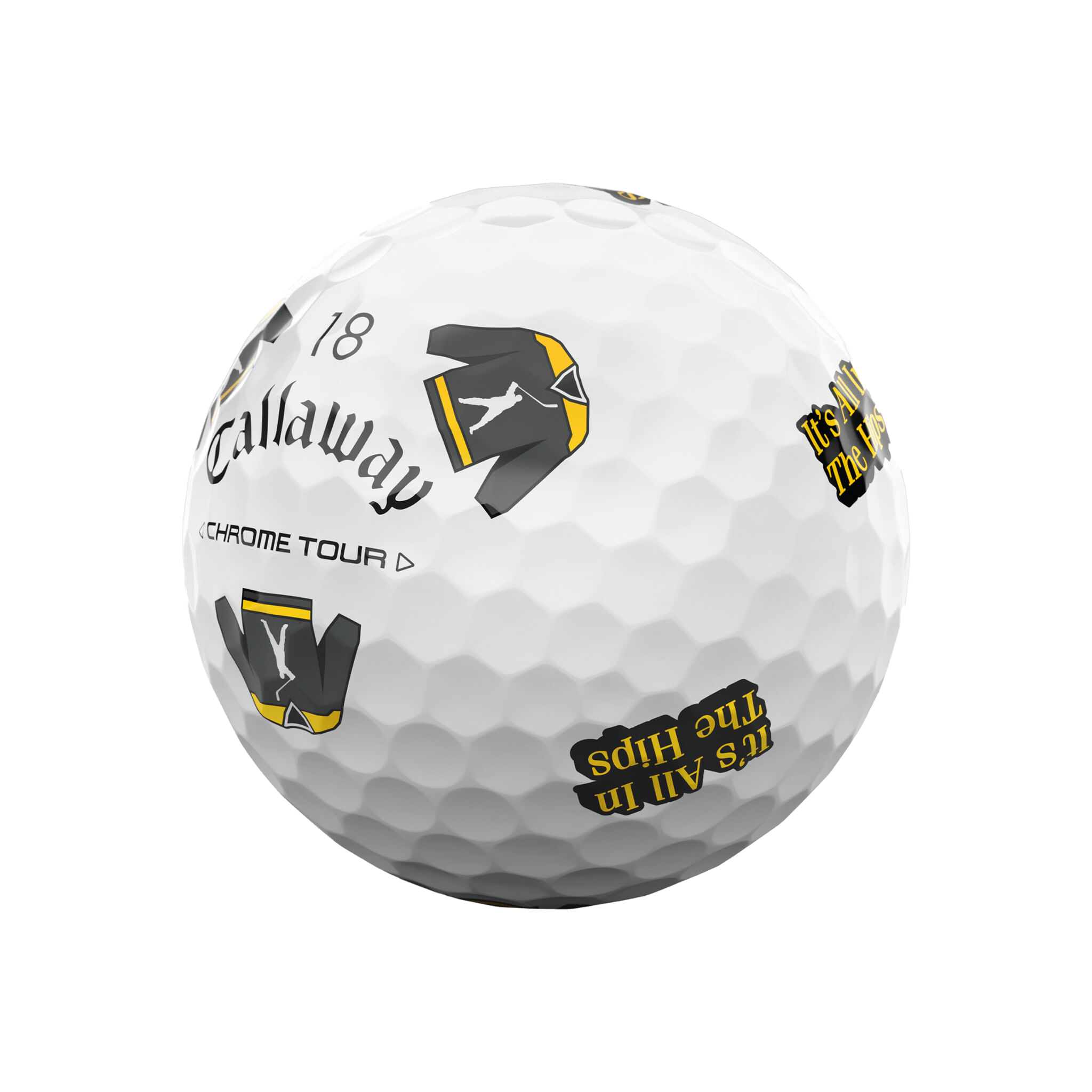 Callaway-Golf-Chrome-Tour-Truvis-It-s-All-In-the-Hips-Golf-Ball--12-Pack--White---It-s-All-In-The-Hips