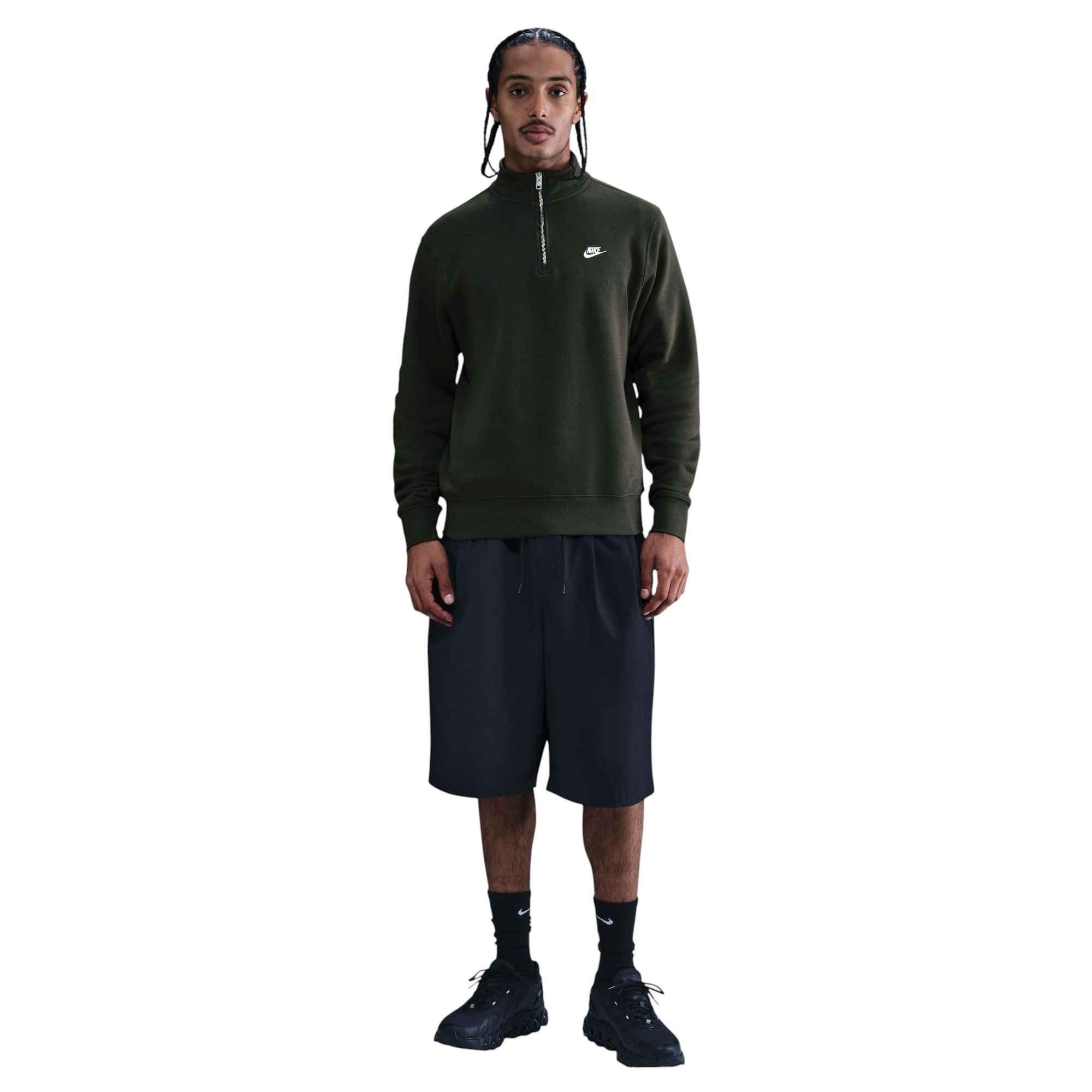 Nike Club Basketball Half-Zip Top - Men's - Als.com