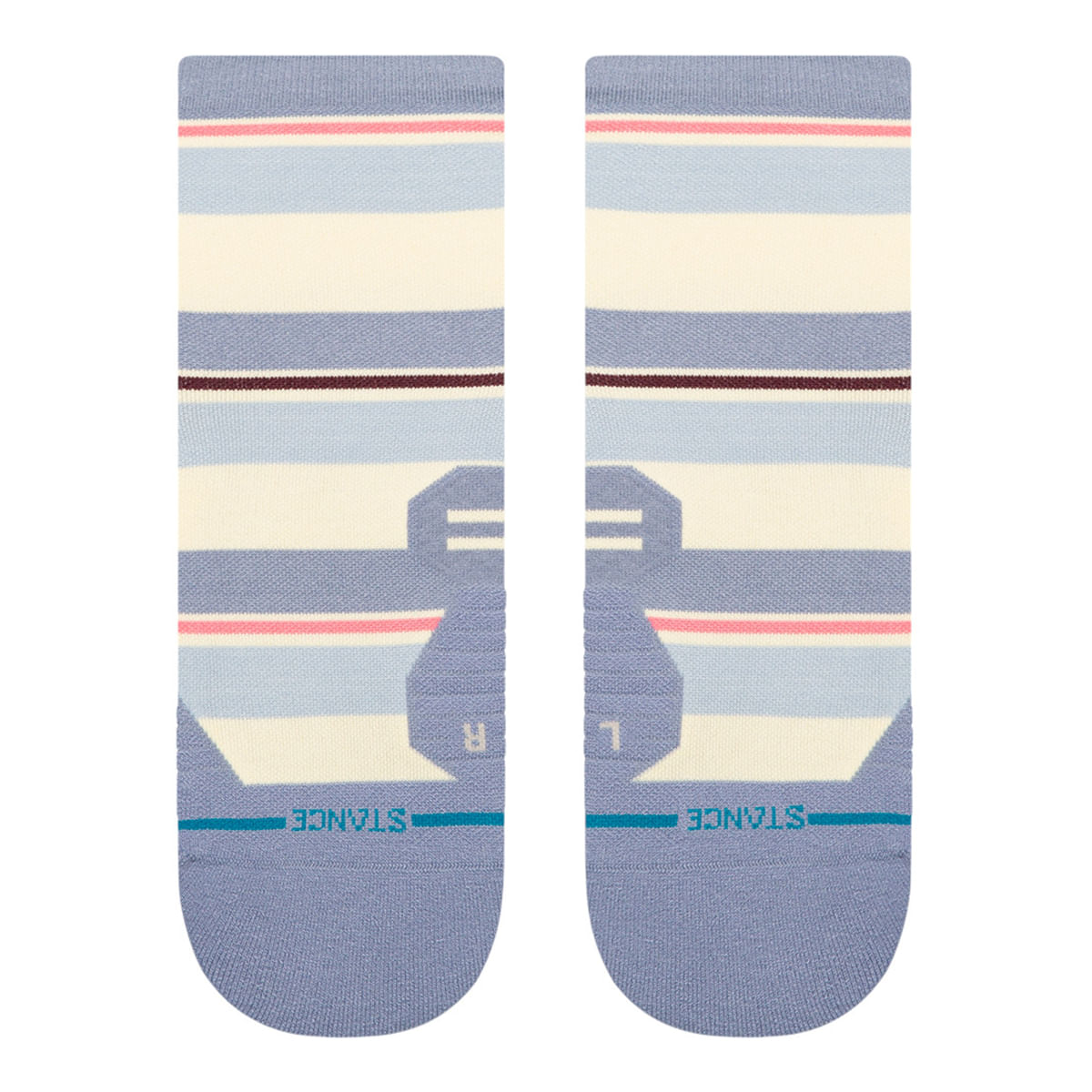 Stance-Milo-Light-Quarter-Sock---Women-s-Blue