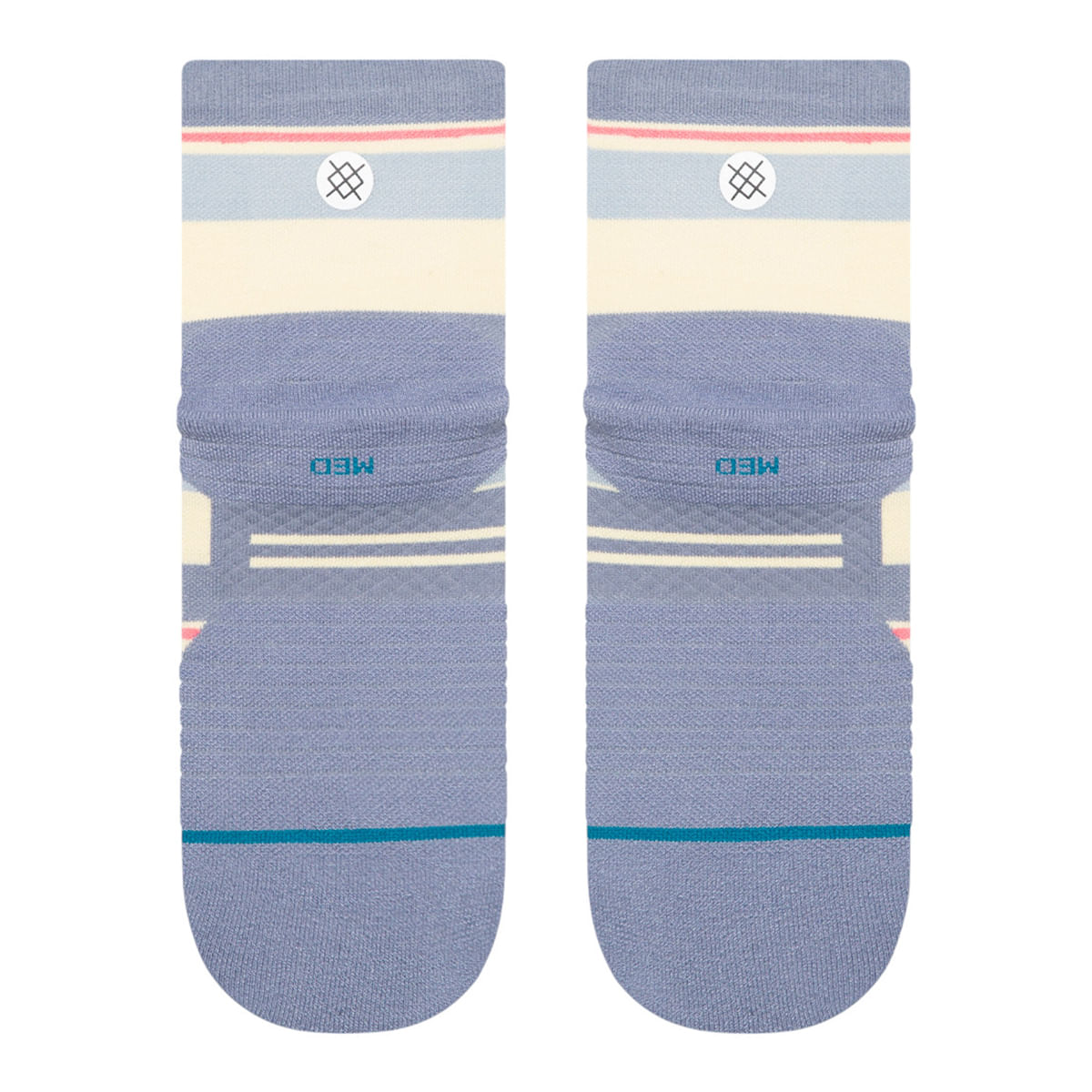 Stance-Milo-Light-Quarter-Sock---Women-s-Blue