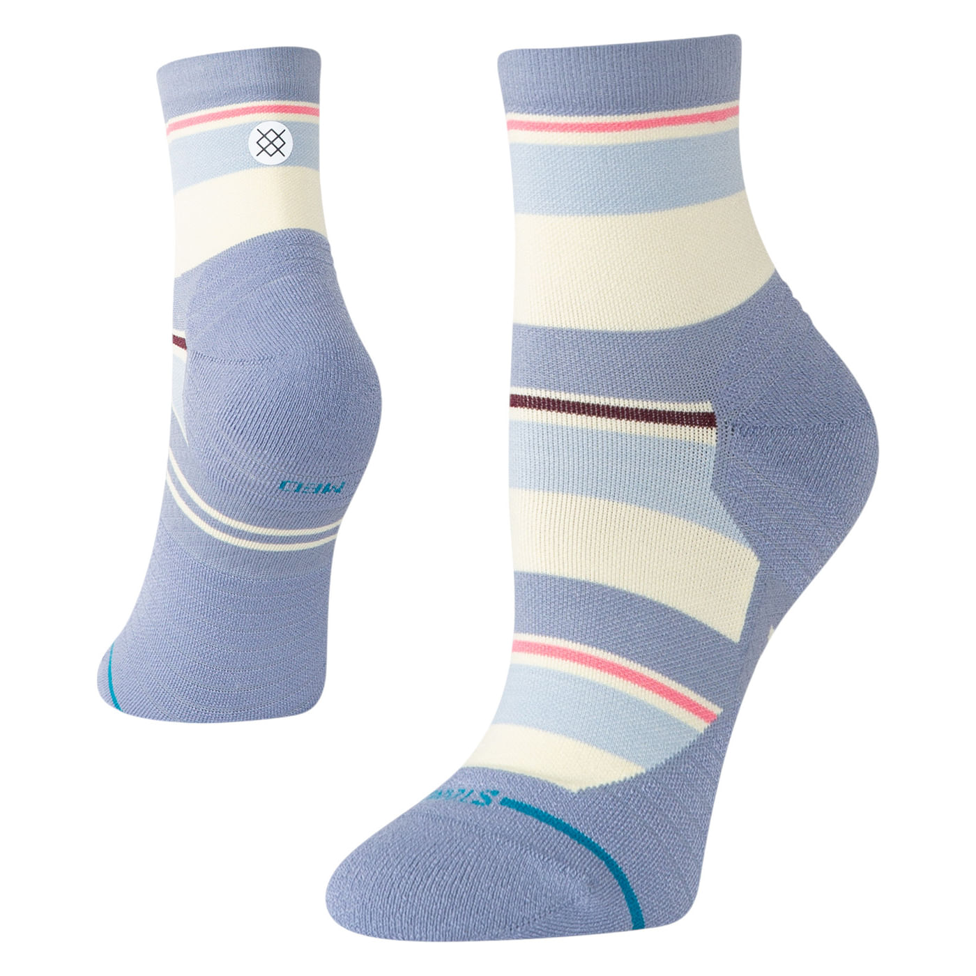 Stance-Milo-Light-Quarter-Sock---Women-s-Blue