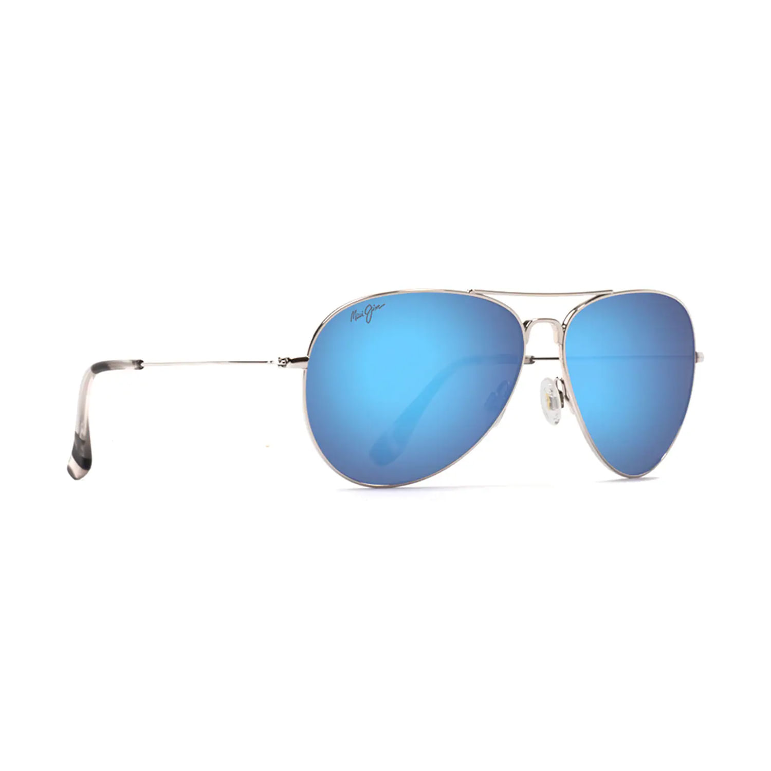 Maui-Jim-Mavericks-Sunglasses-Silver---Blue-Hawaii