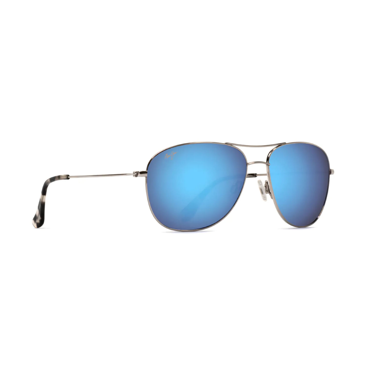 Maui-Jim-Cliff-House-Sunglasses-Silver---Blue-Hawaii