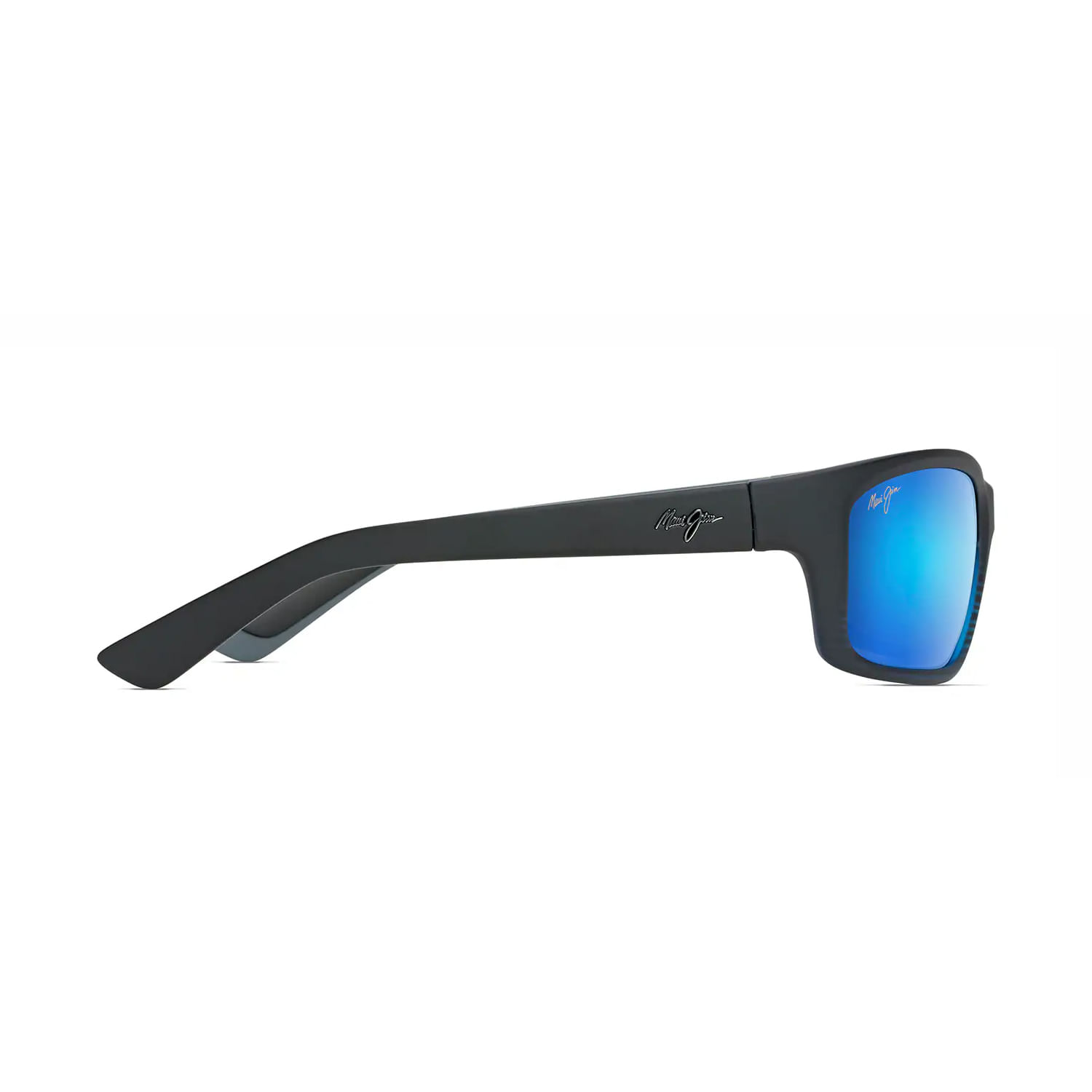 Maui-Jim-Kanaio-Coast-Sunglasses-Matte-Translucent-Blue-Black-with-Stripe---Blue-Hawaii
