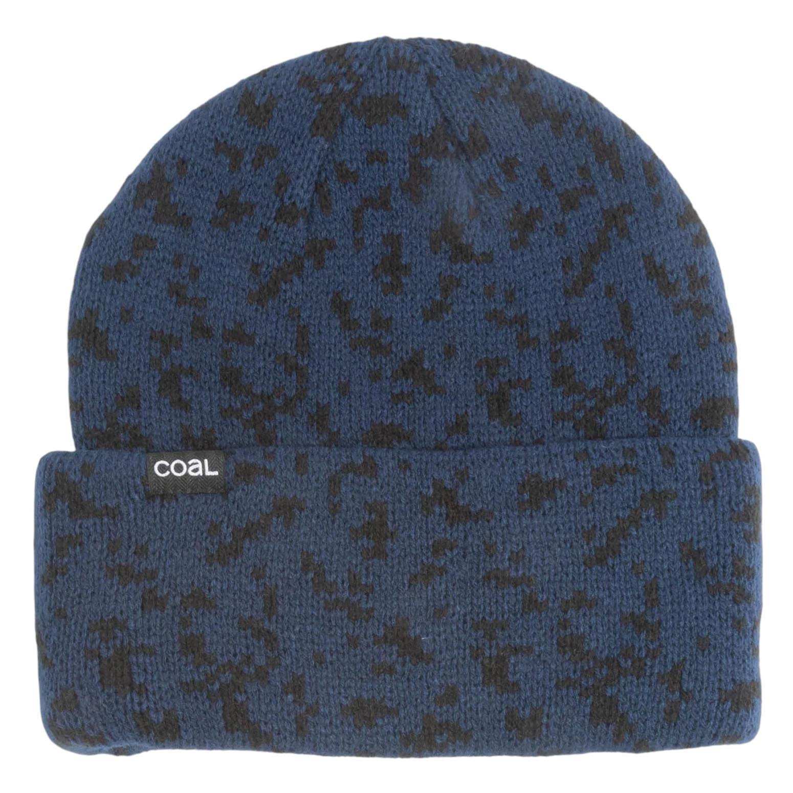 Coal-Headwear-The-Wayne-Beanie-Navy-Grid-Camo