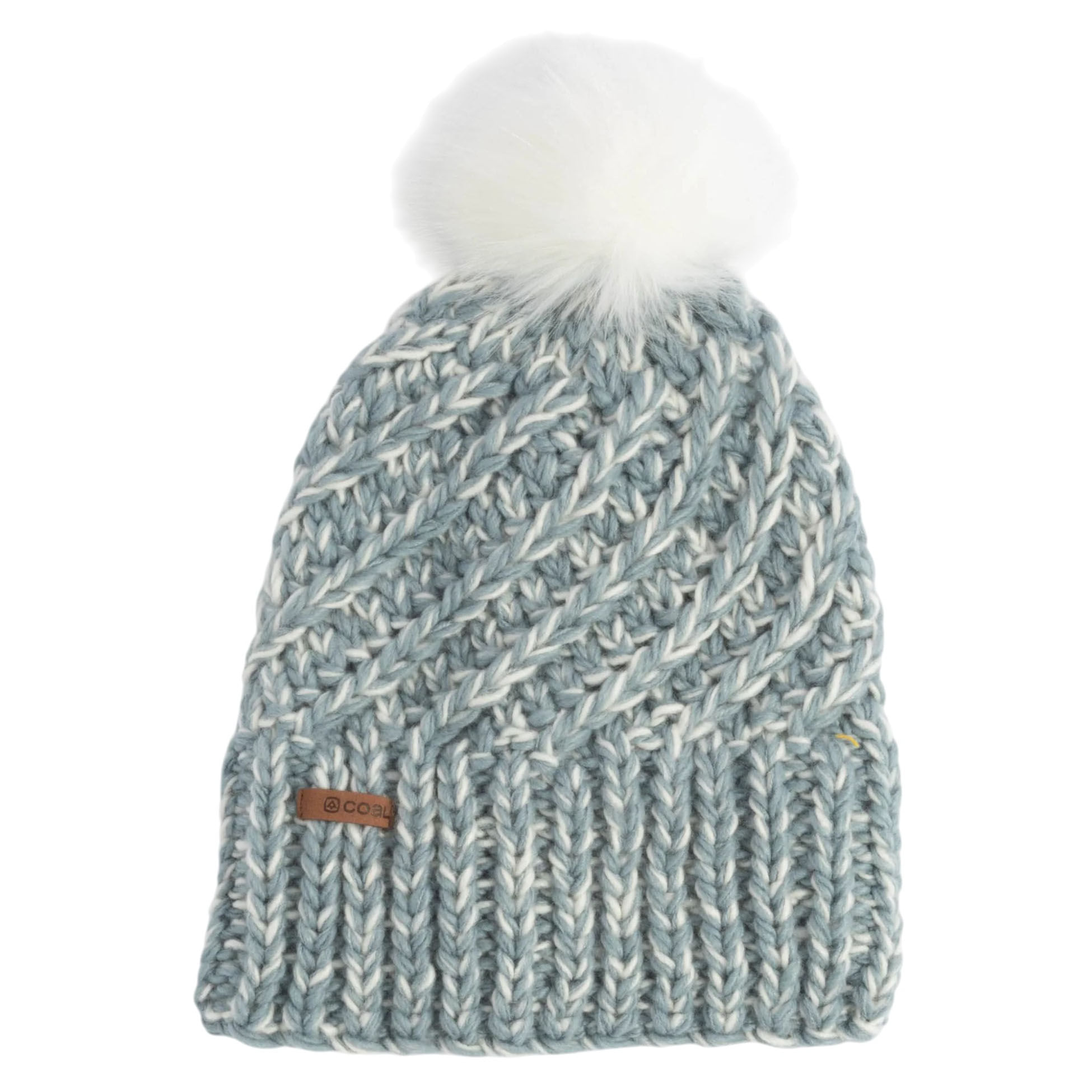 Coal-Headwear-Maizy-Knit-Pom-Beanie---Women-s-Shale-Blue-Speckle