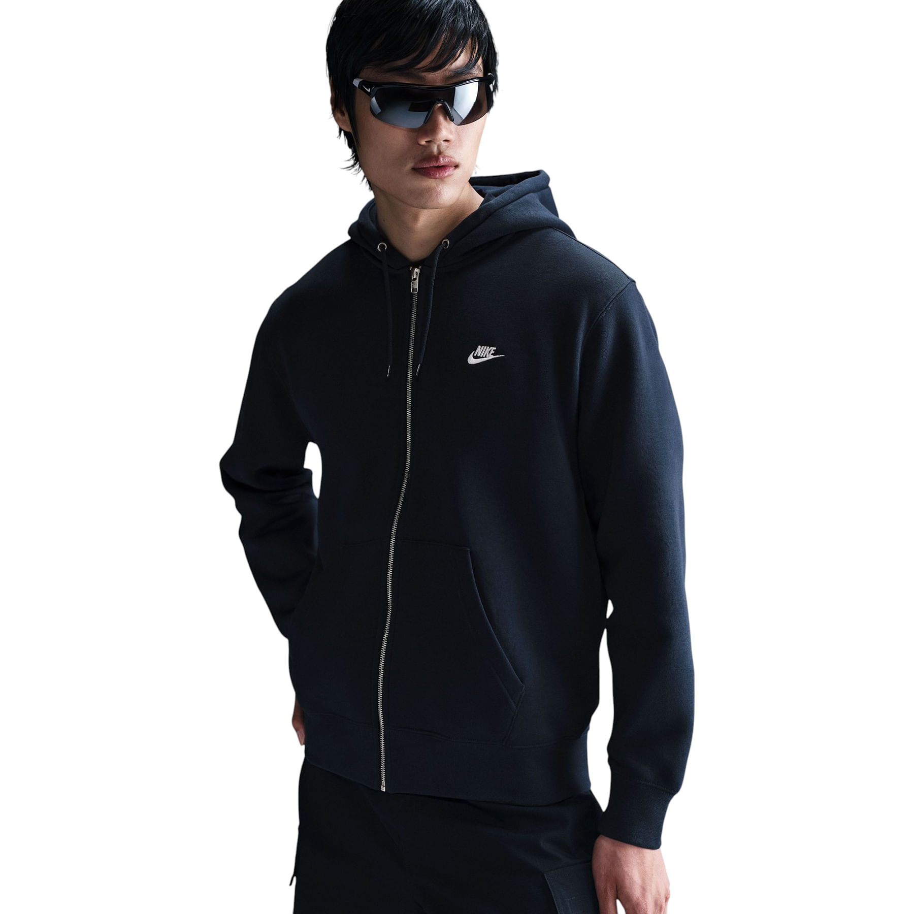 Nike-Club-Basketball-Full-Zip-Hoodie---Men-s-Obsidian---Obsidian---White