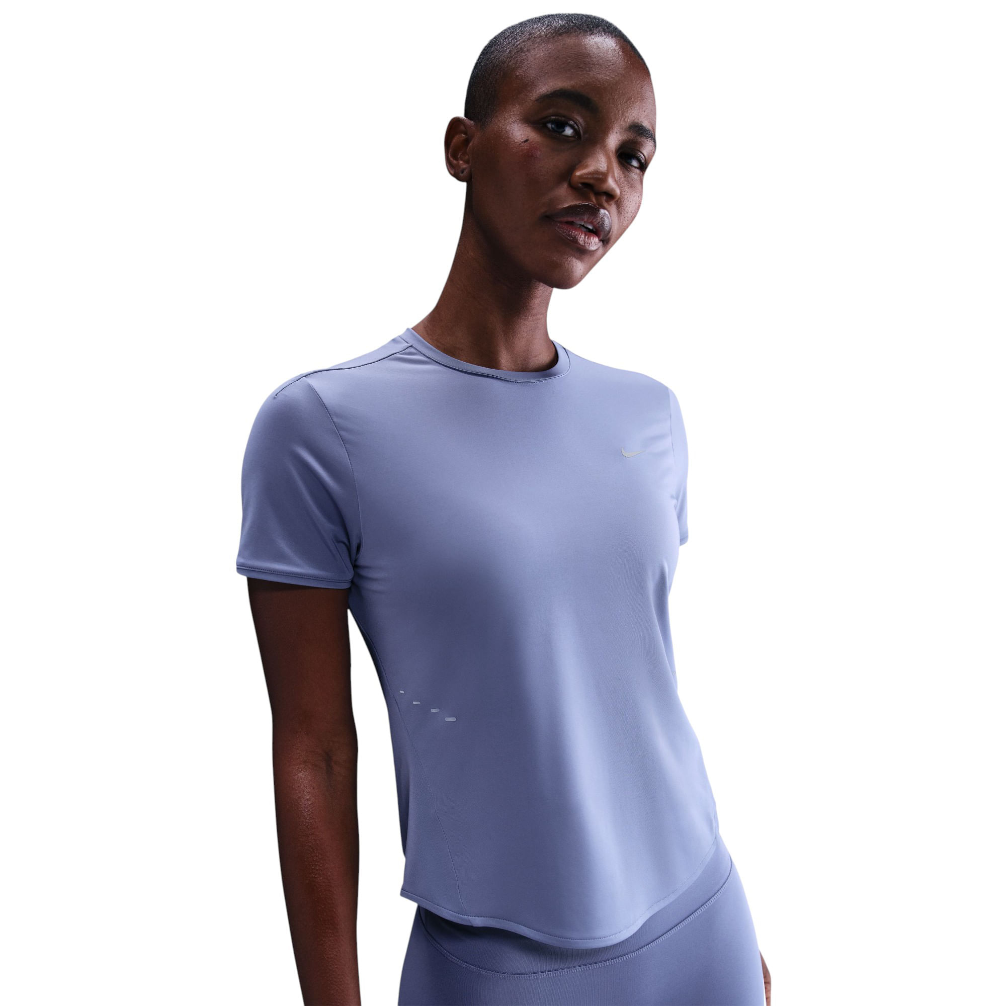 Nike-Swift-Dri-FIT-Short-Sleeve-Running-Top---Women-s-World-Indigo---Reflective-Silver