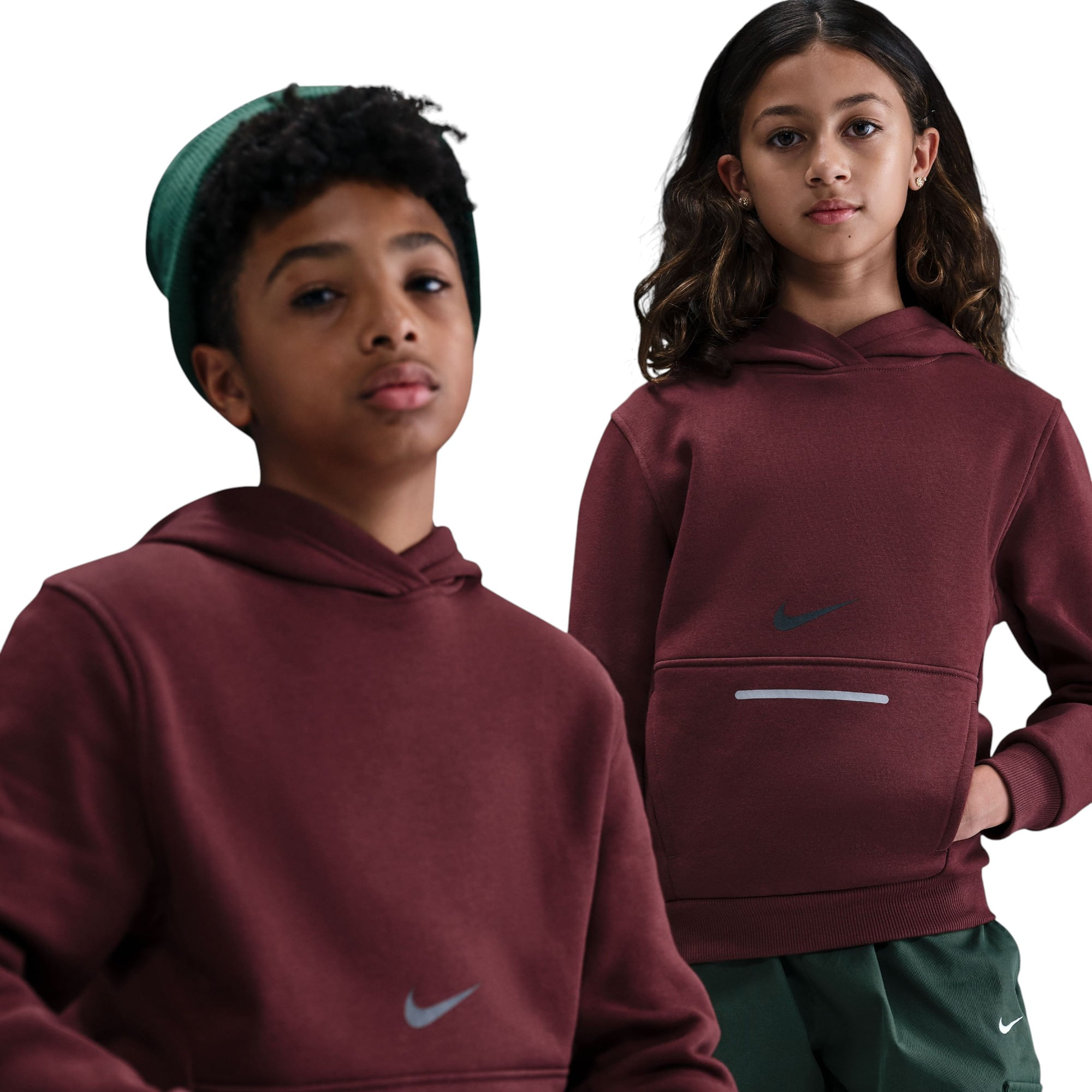 Nike Multi Big Kids' Dri-Fit Fleece Pullover Hoodie - Als.com