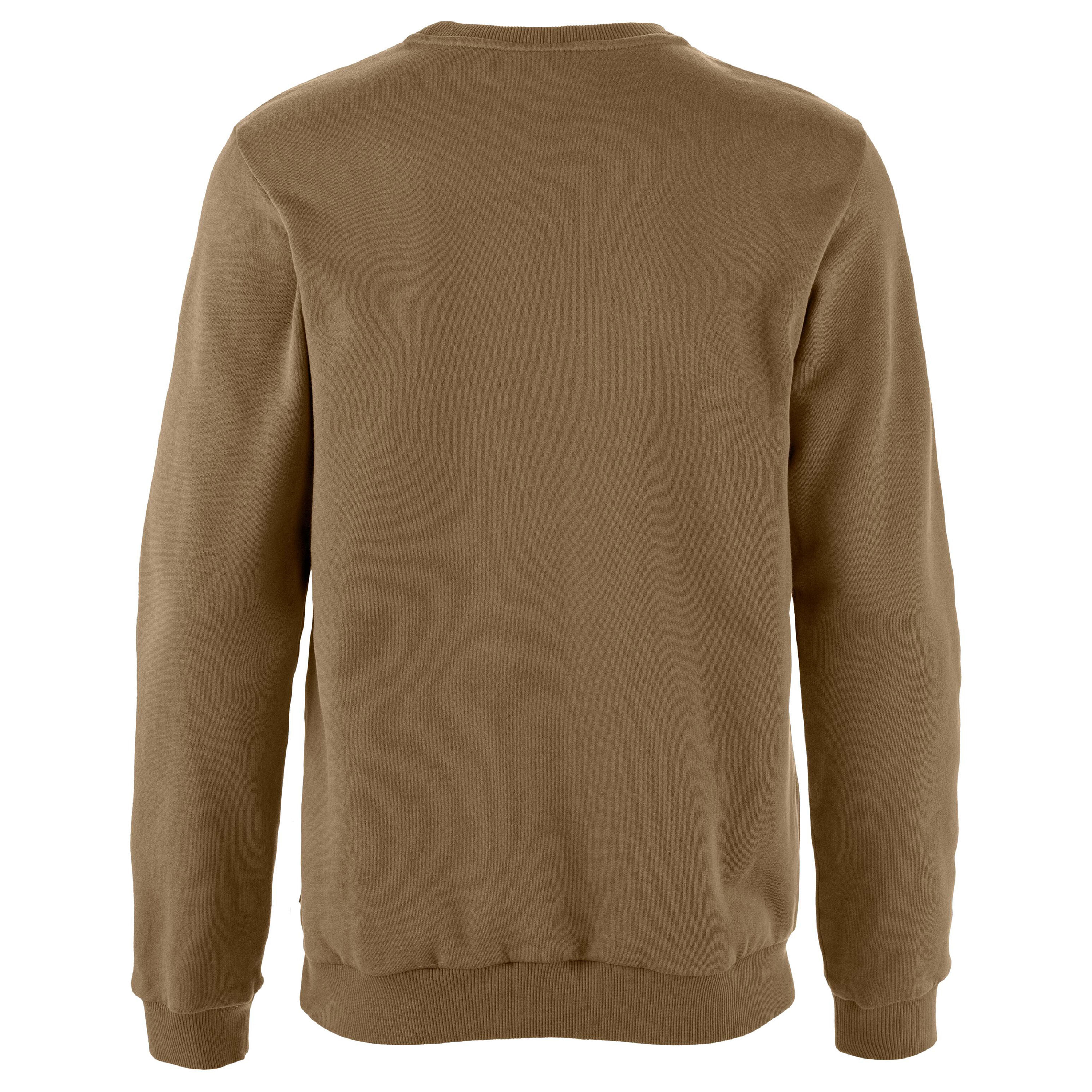 Fjallraven-Logo-Sweater---Men-s-Wood-Brown