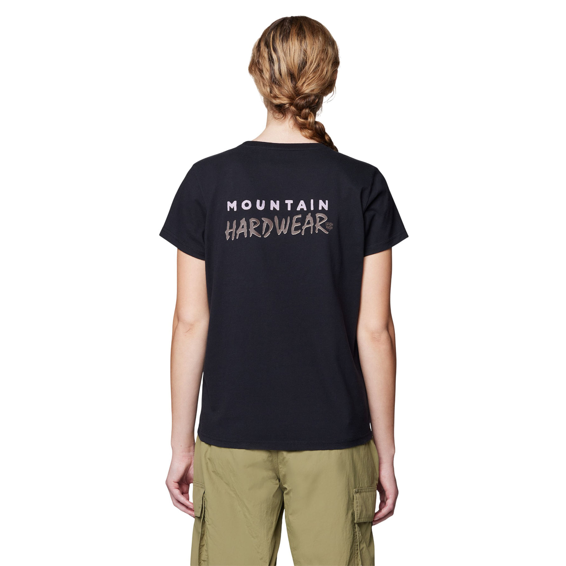 Mountain-Hardwear-MHW-Logo-Short-Sleeve-Shirt---Women-s-Black