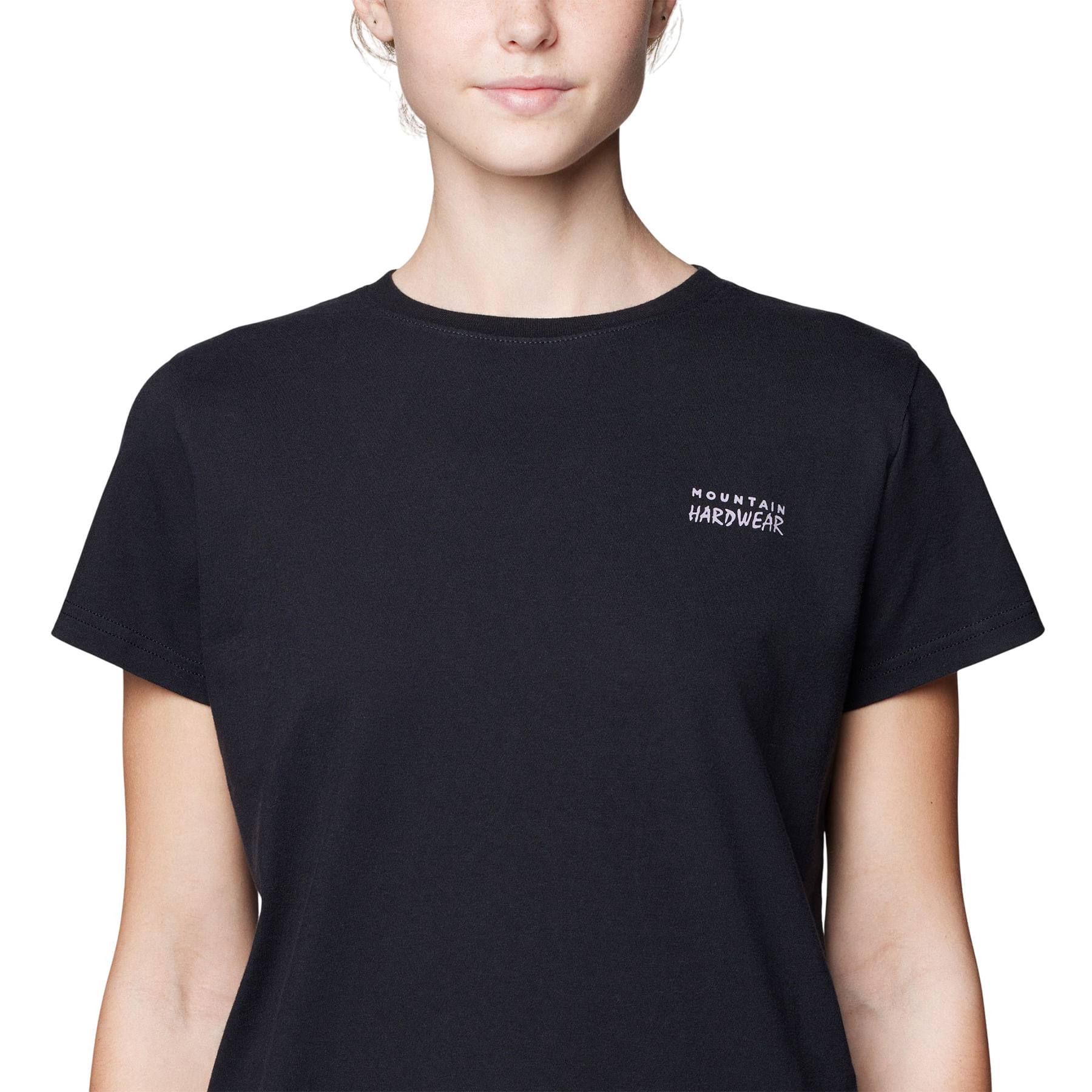 Mountain-Hardwear-MHW-Logo-Short-Sleeve-Shirt---Women-s-Black