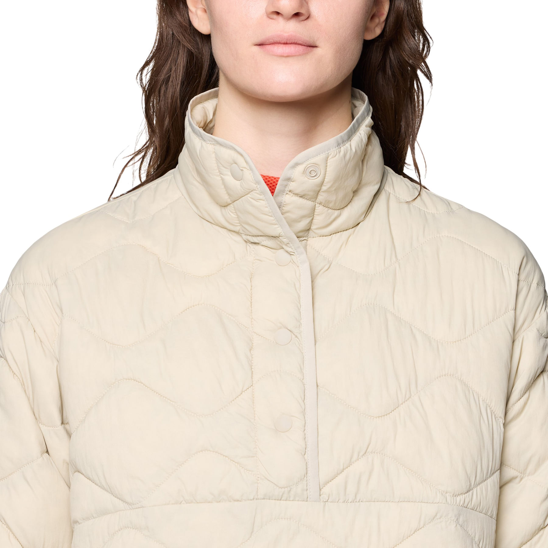 Mountain-Hardwear-Seek-Out-Snap-Neck-Pullover---Women-s-Fossil