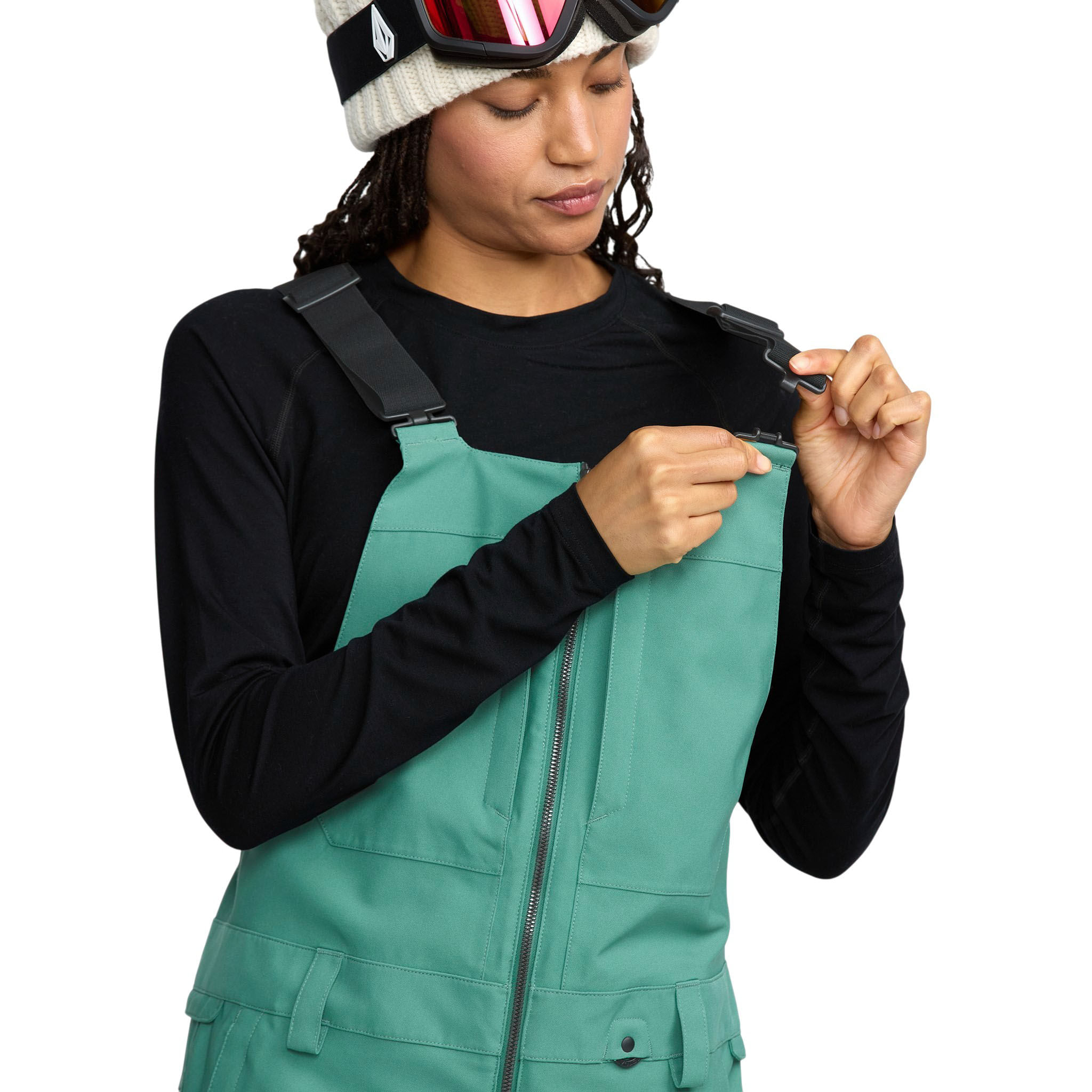 Volcom-Swift-Overall-Bib---Women-s-Spruce-Green