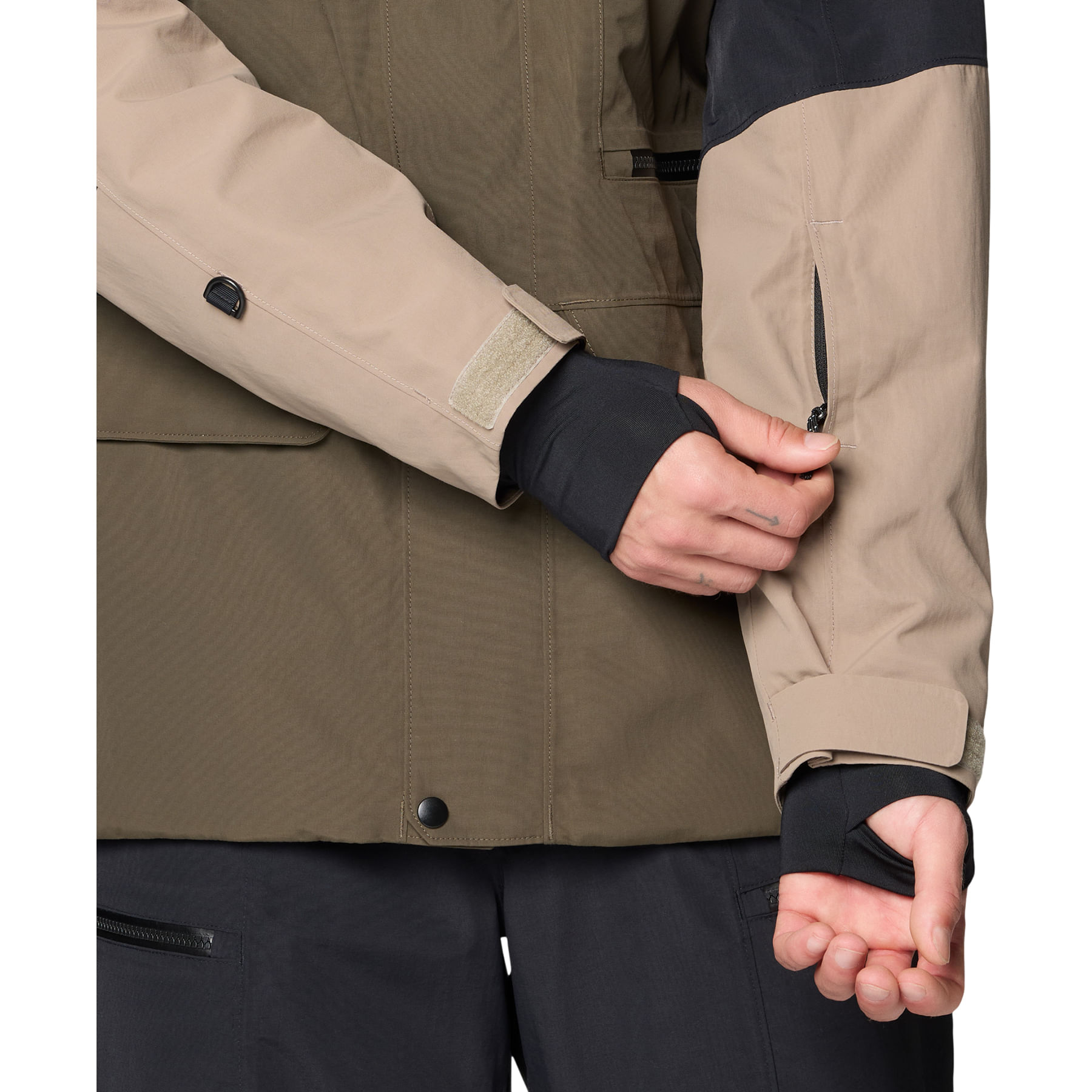 Mountain-Hardwear-First-Tracks-Jacket---Men-s-Ridgeline---Dunes---Black