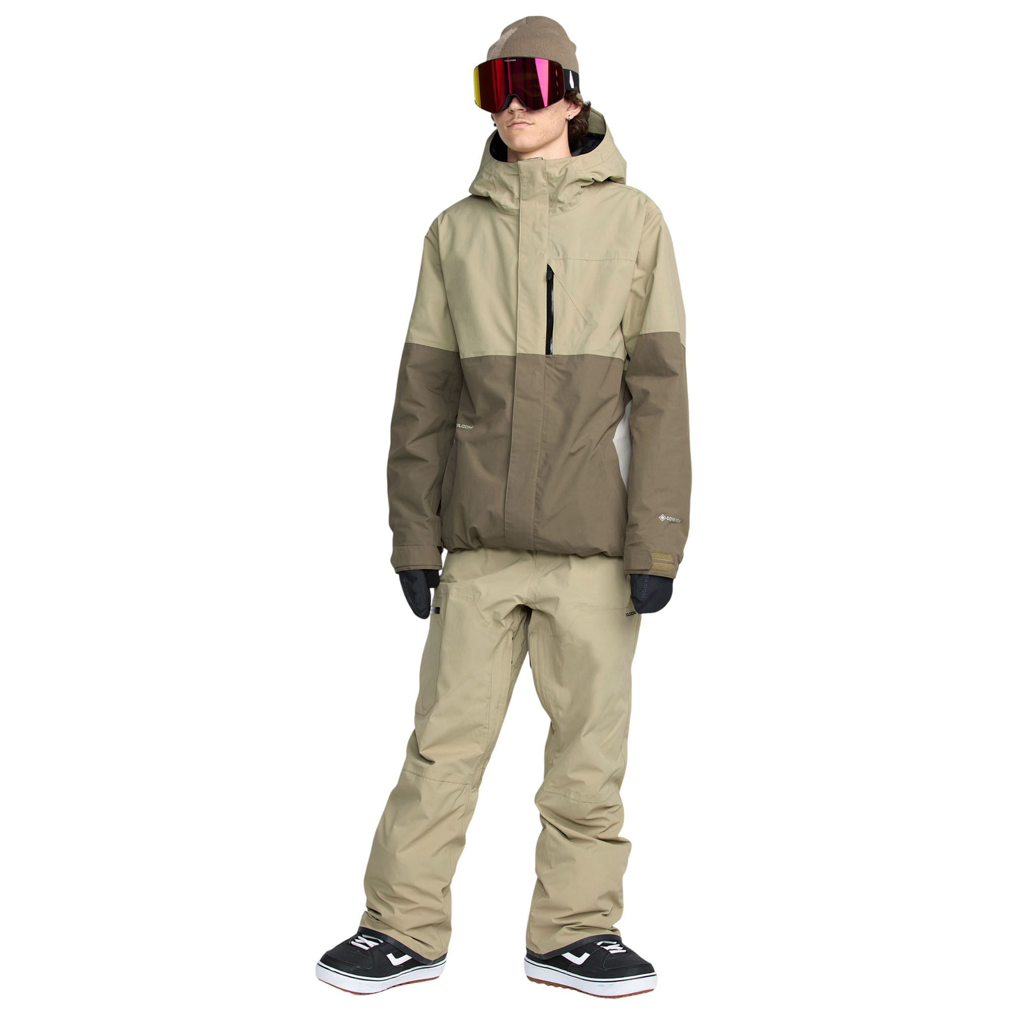 Volcom-Gore-Tex-Jacket---Men-s-Moss-Green