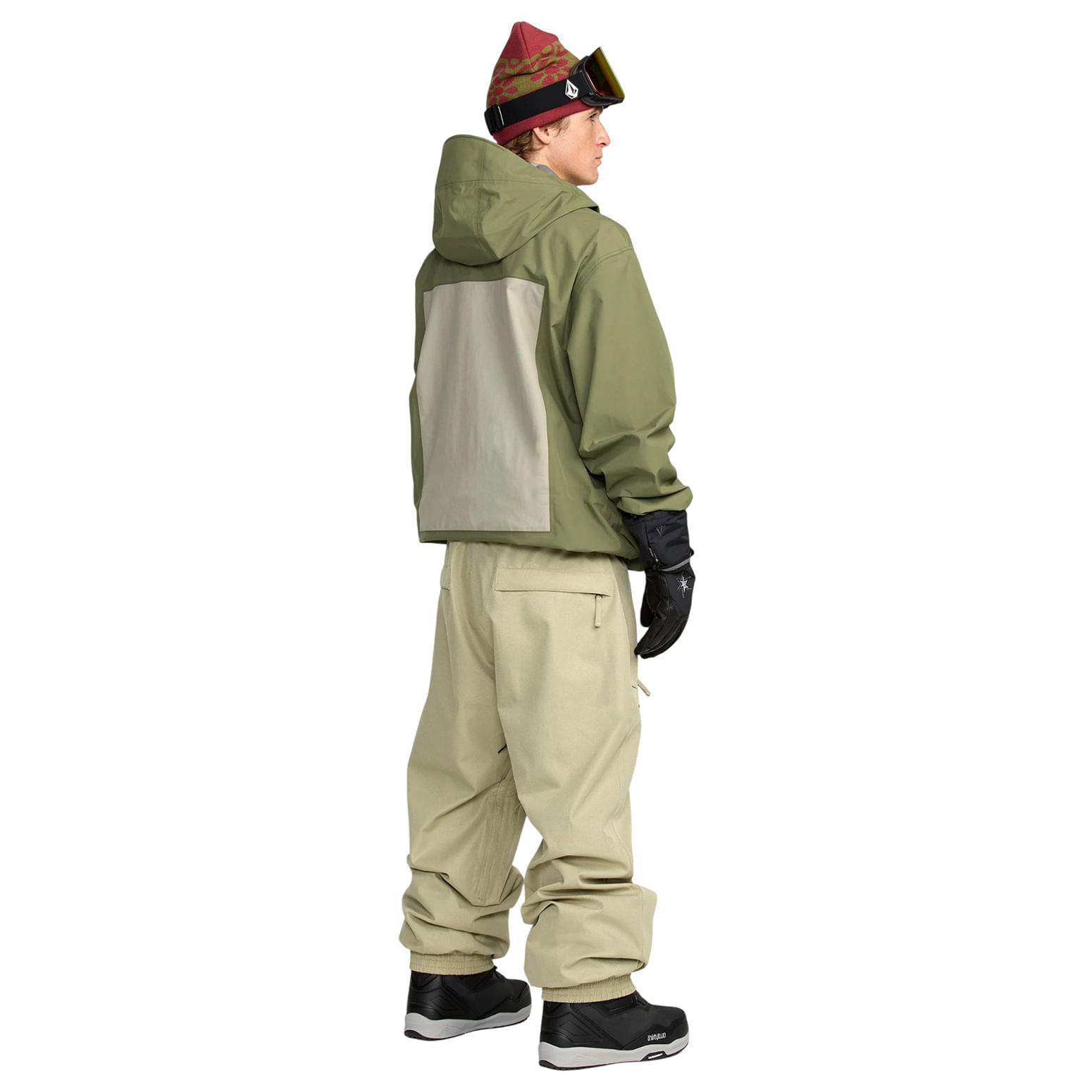Volcom-Arthur-3L-Jacket---Men-s-Dark-Olive