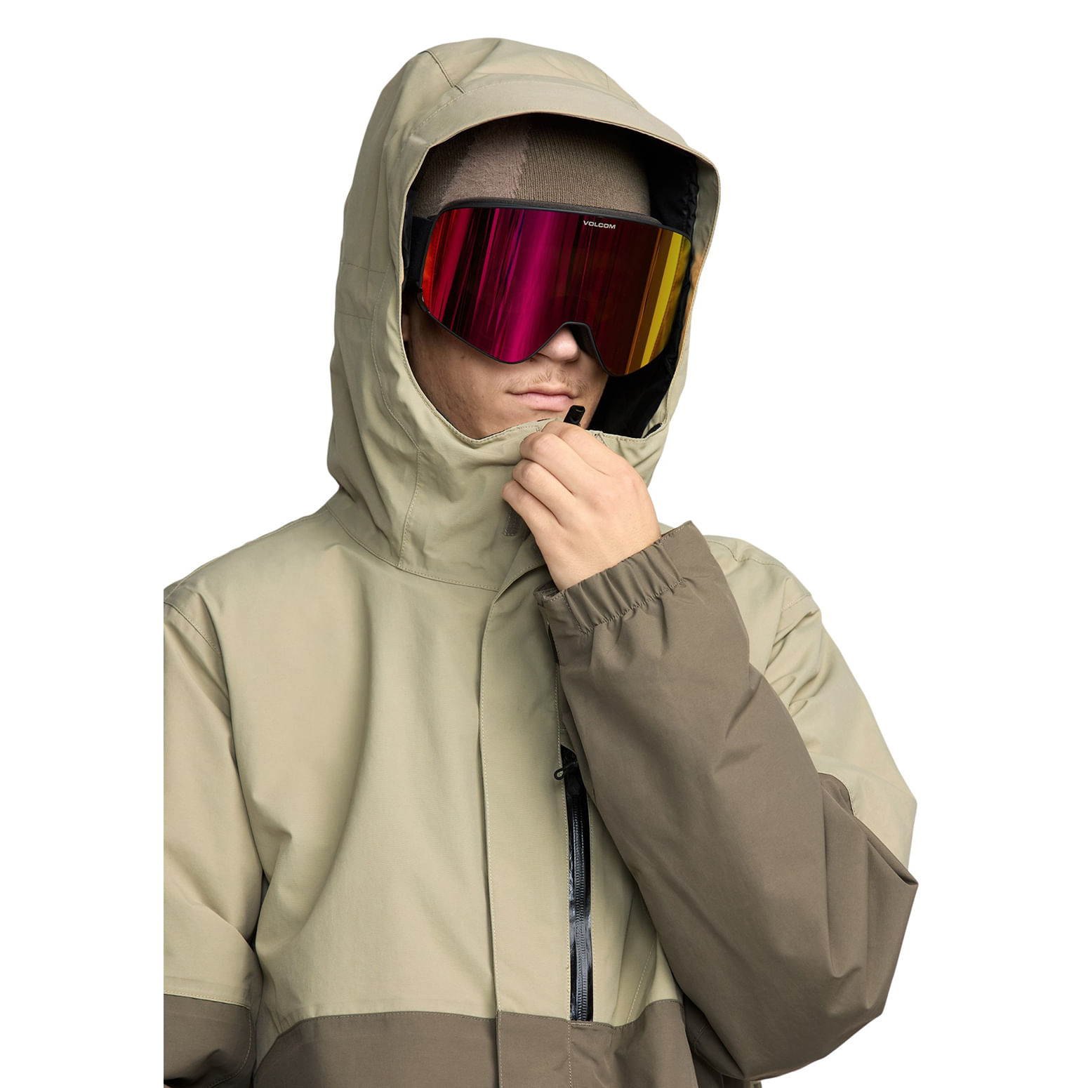 Volcom-Gore-Tex-Jacket---Men-s-Moss-Green