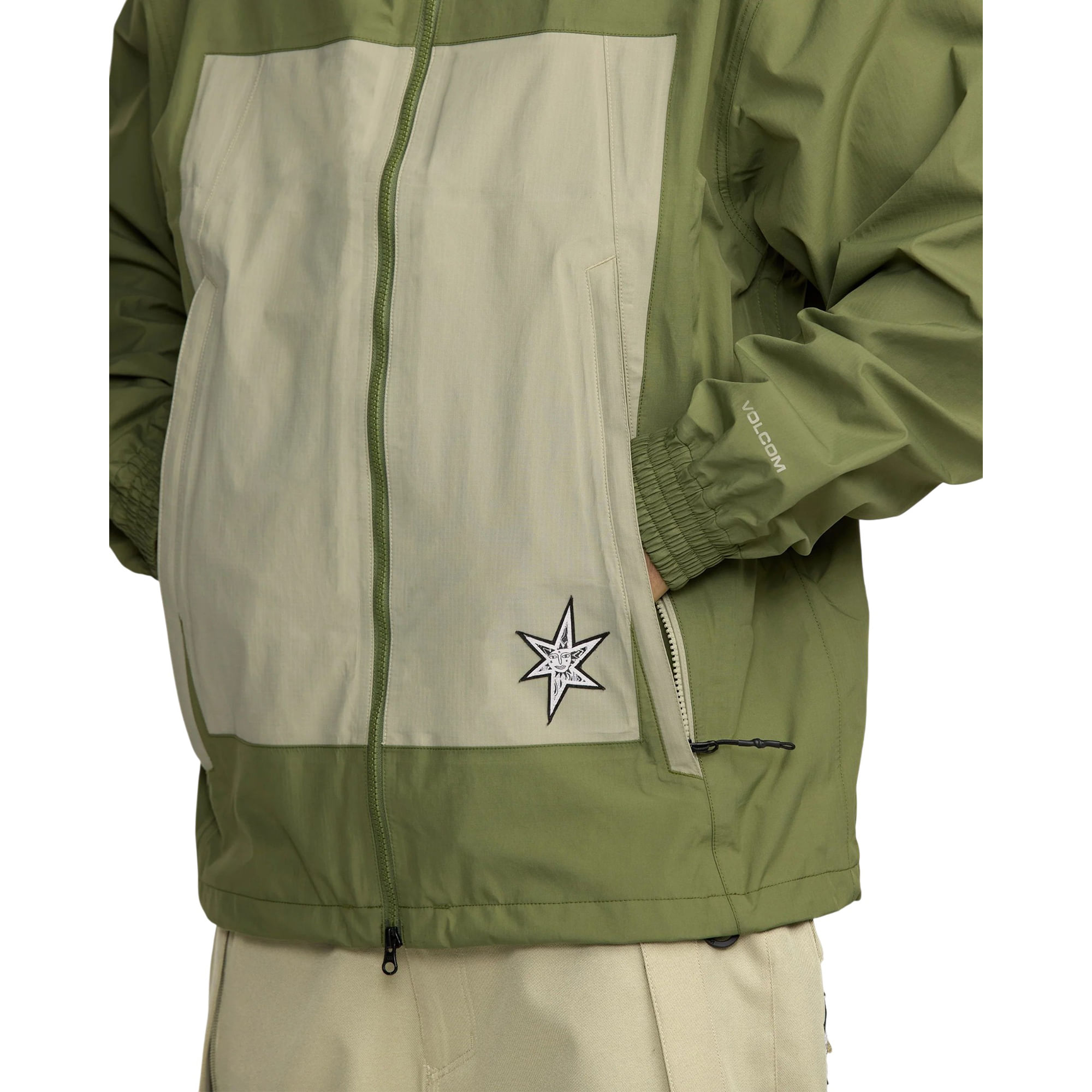 Volcom-Arthur-3L-Jacket---Men-s-Dark-Olive