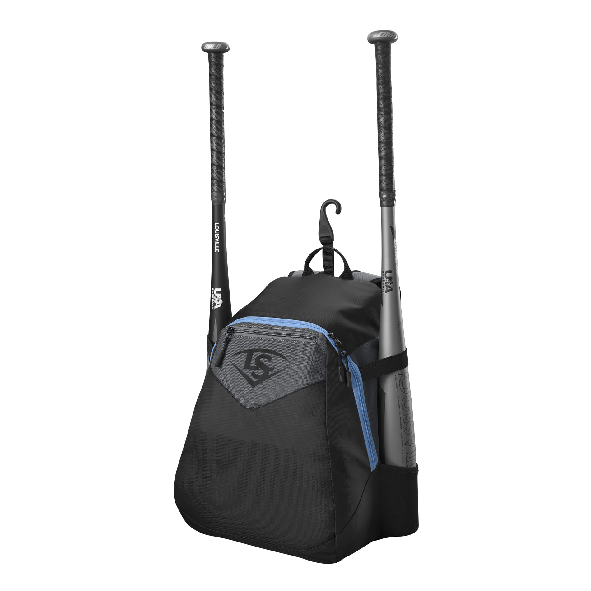 Louisville-Slugger-Genuine-V2-Bat-Backpack---Youth-Black