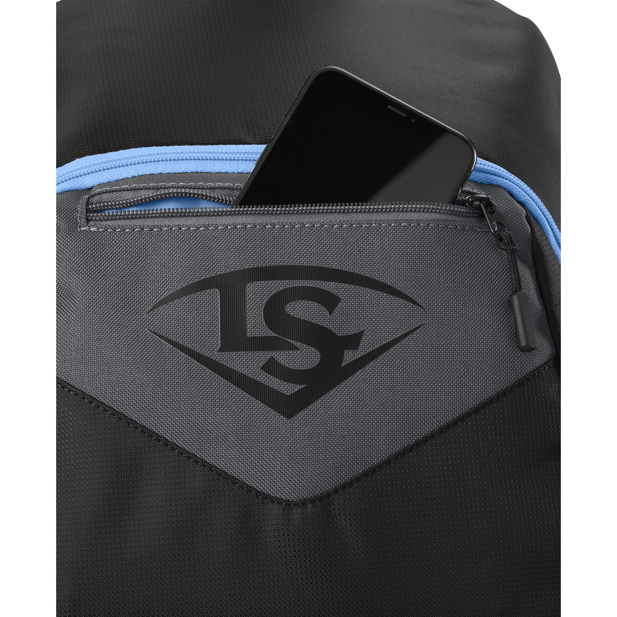 Louisville-Slugger-Genuine-V2-Bat-Backpack---Youth-Black