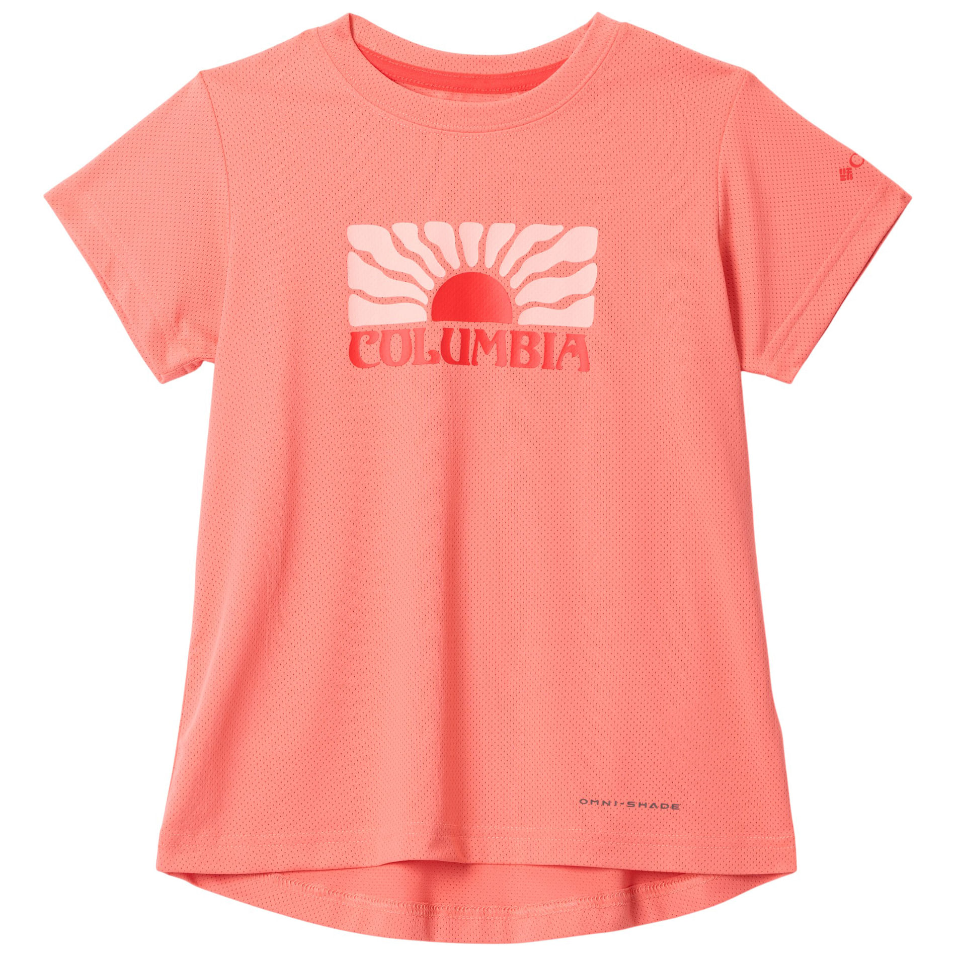 Columbia-Tech-Trail-Utility-SS-Graphic-Crew-Hot-Coral---Floral-Groove