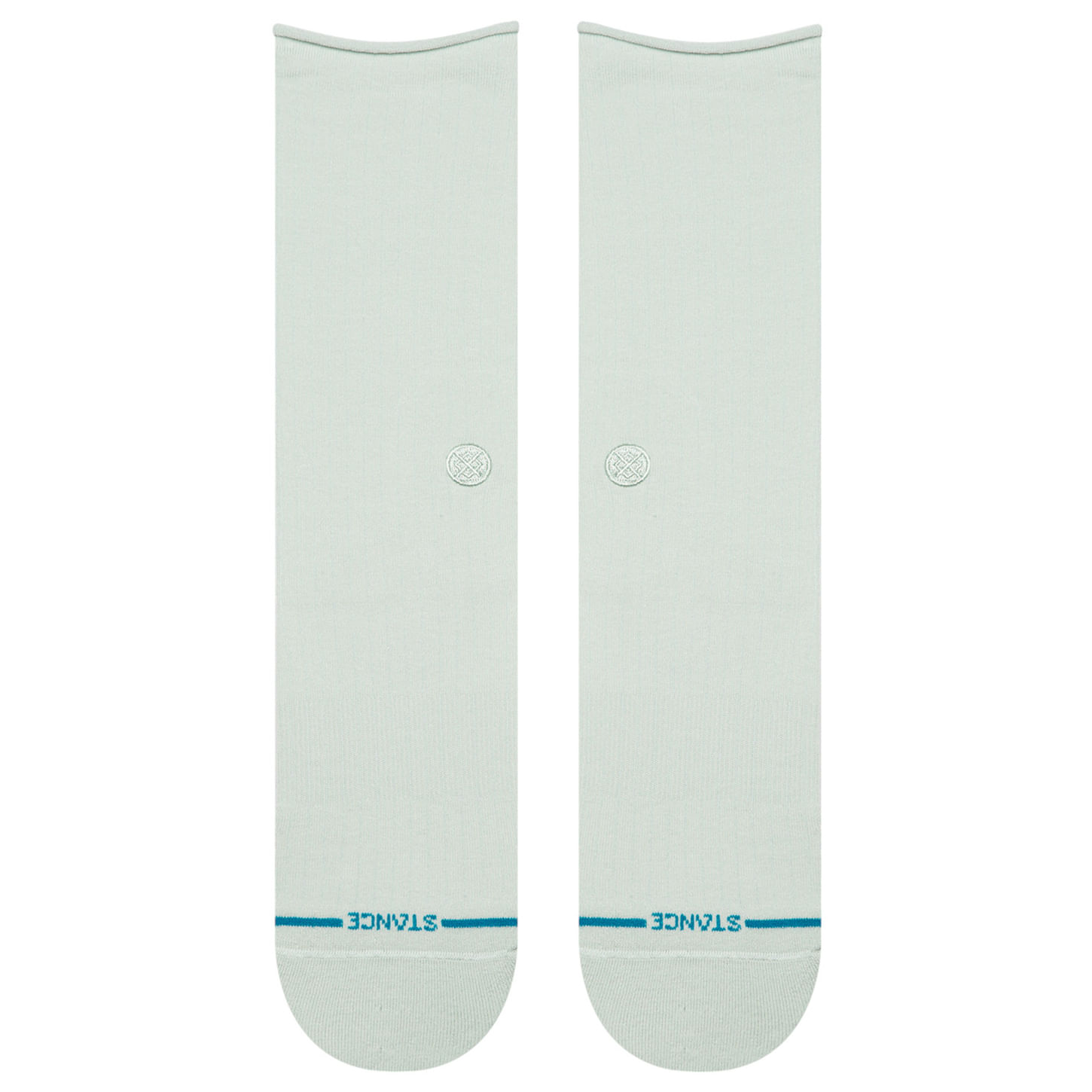 Stance-Rolled-Solid-Crew-Sock---Women-s-Pale-Blue