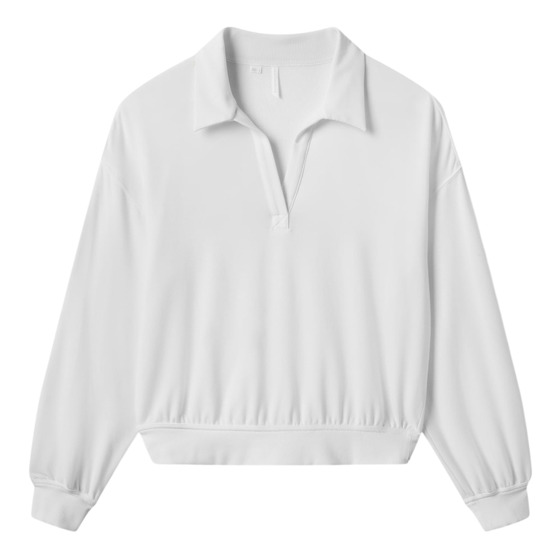 TravisMathew-Cloud-Terry-Long-Sleeve-Shirt---Women-s-White