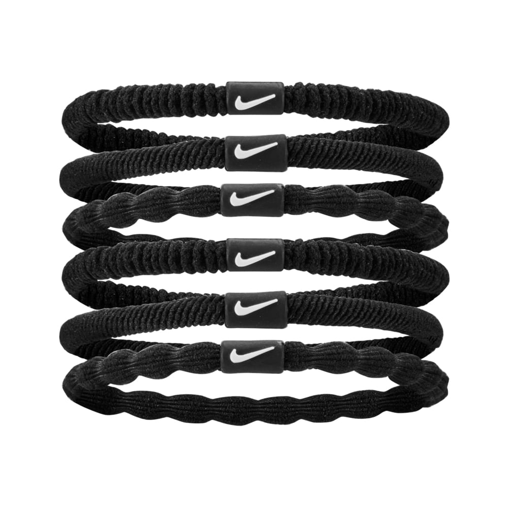 Nike-Flex-Hair-Ties--6-Pack--Black---Black---White