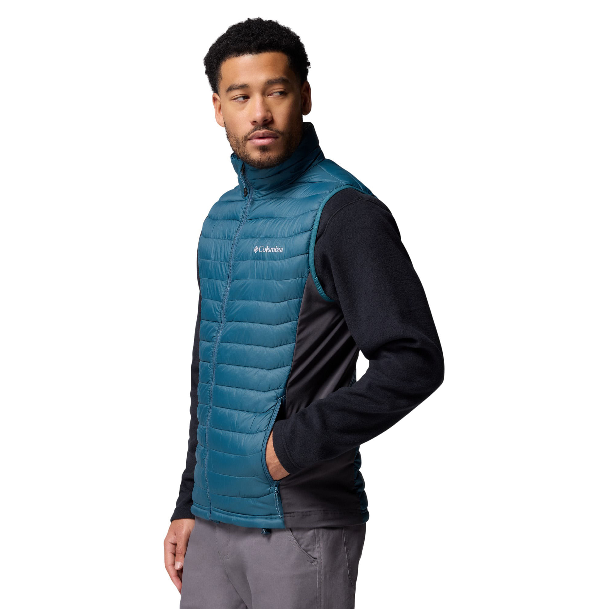 Columbia Powder Pass Hybrid Vest - Men's - Als.com