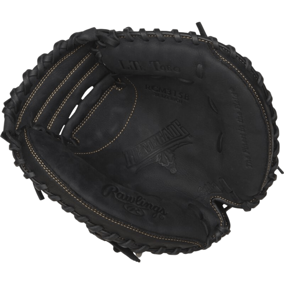 Rawlings Renegade 31.5 inch Catchers Mitt - 2026 - Black, Grey 31.5 inch Right – image 2 of 3