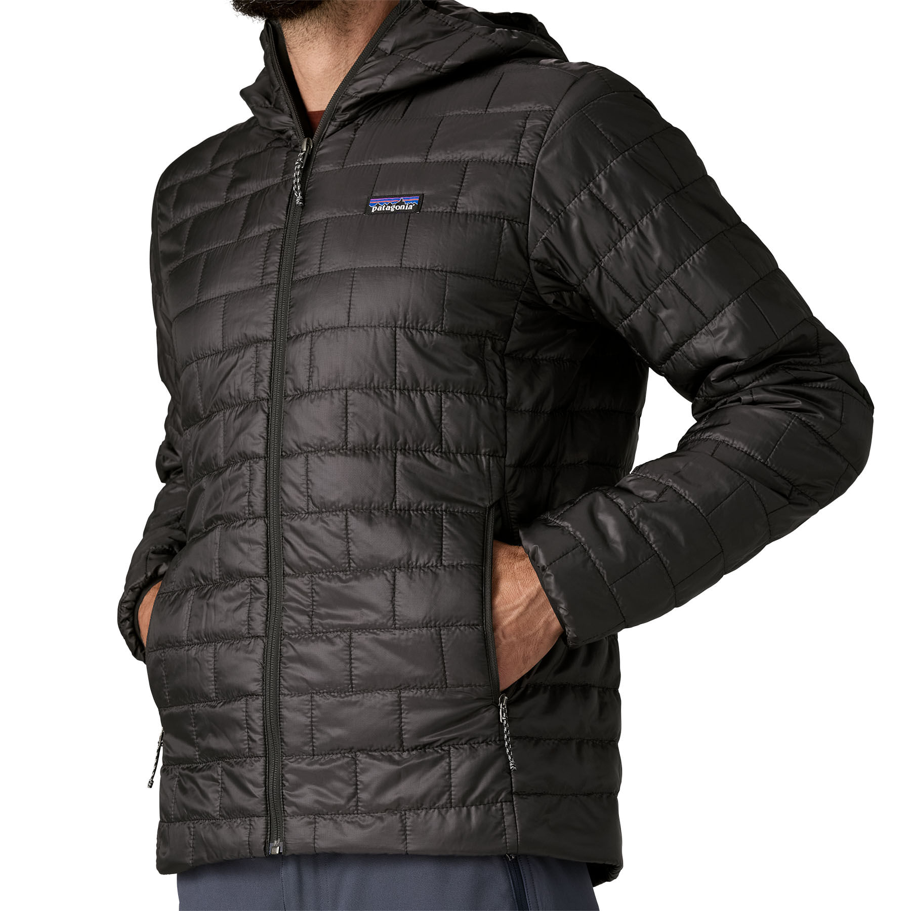 Patagonia-Nano-Puff-Hoodie---Men-s-Black