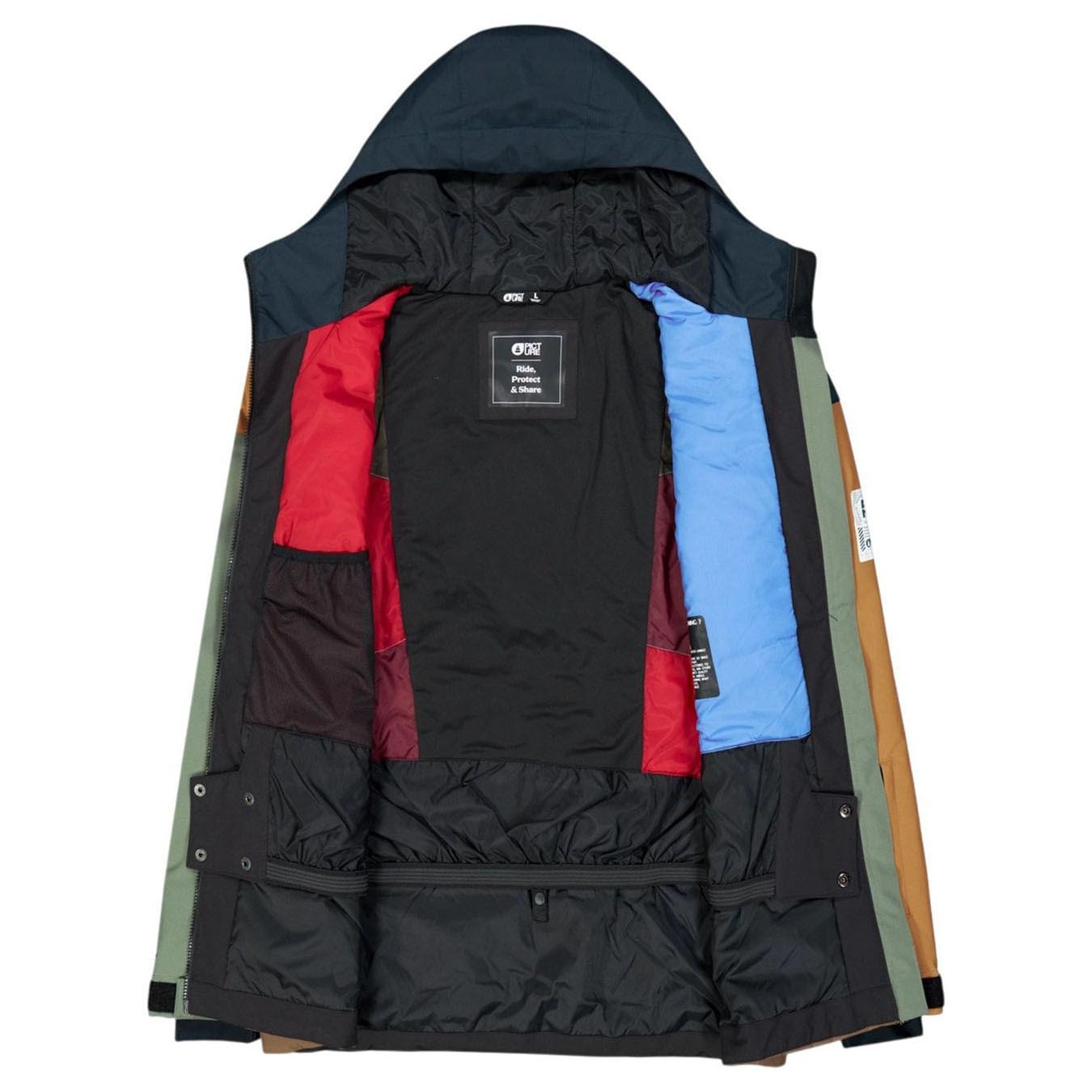 Picture Citrik Patchwork Jacket - Men's - Als.com