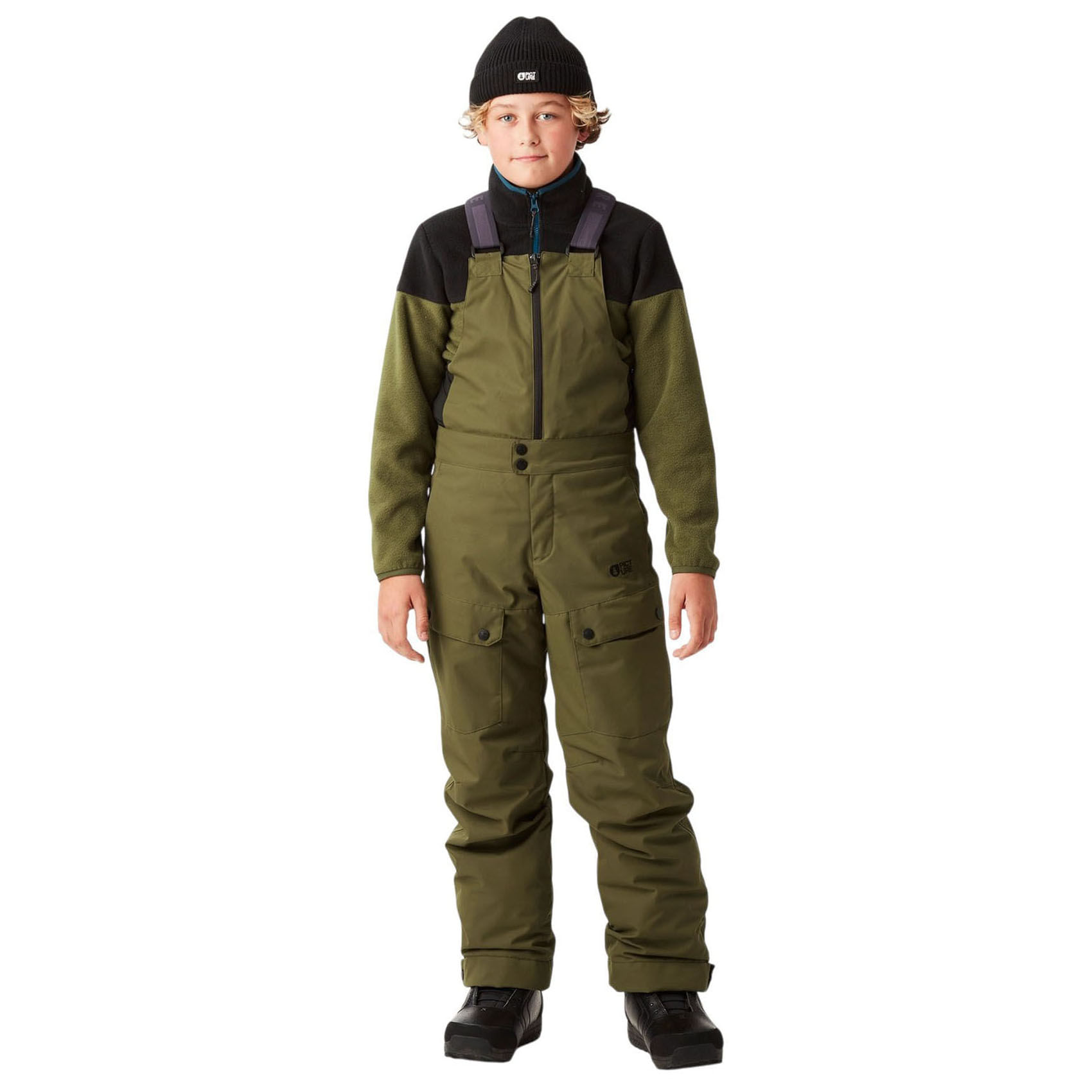 Picture-Ninge-Bib---Girls--Tobacco