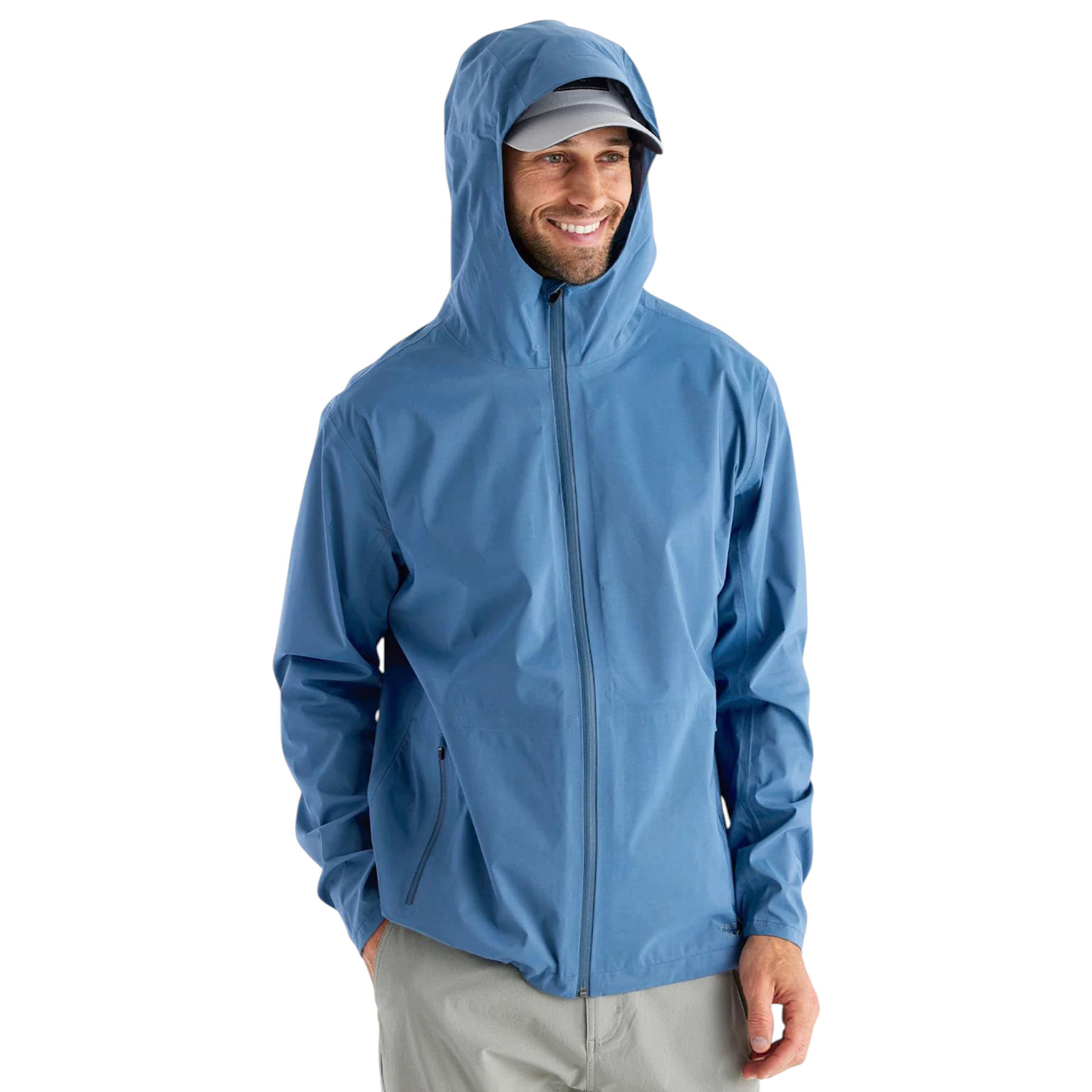 Free-Fly-Cloudshield-Rain-Jacket---Men-s-Heron-Blue