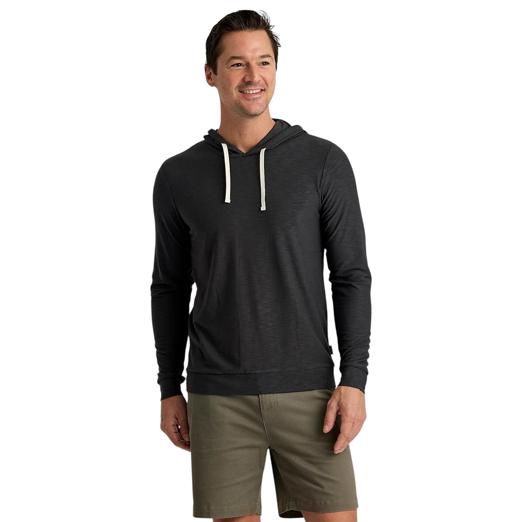 Free-Fly-Bamboo-Slub-Hoodie-II---Men-s-Black-Sand