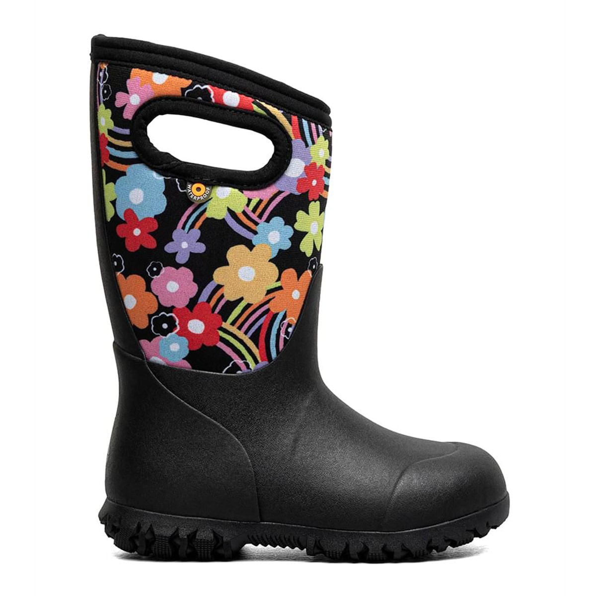 Bogs-York-Groovy-Rainbow-Winter-Boot---Girls--Black-Multi