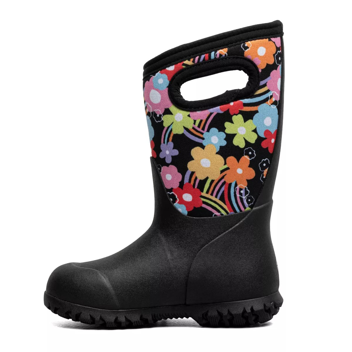 Bogs-York-Groovy-Rainbow-Winter-Boot---Girls--Black-Multi