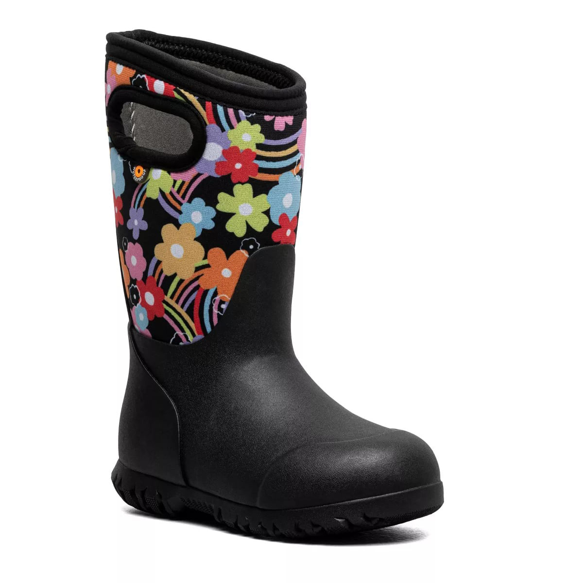 Bogs-York-Groovy-Rainbow-Winter-Boot---Girls--Black-Multi
