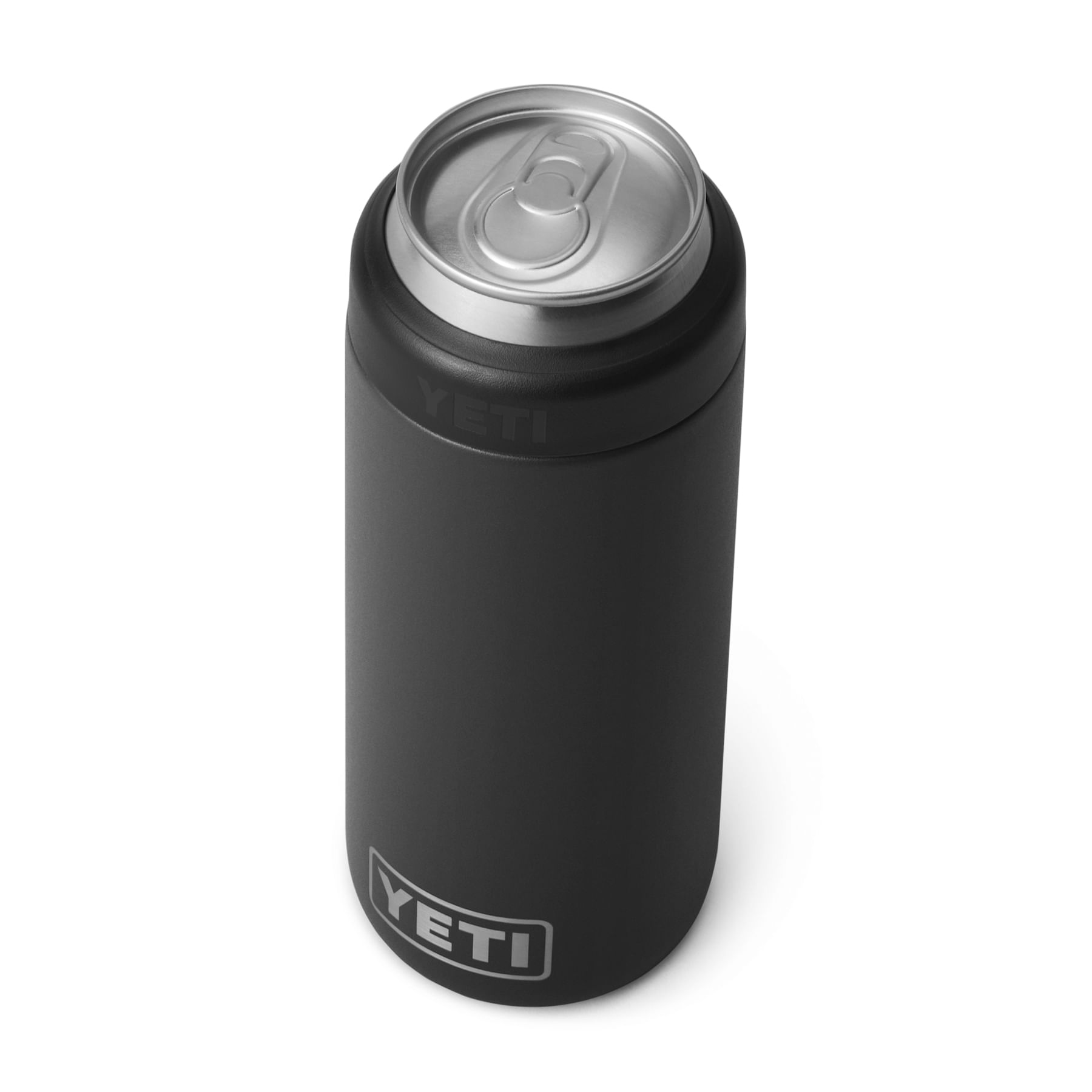 YETI-Rambler-Colster-Slim-12-oz-Can-Cooler-Black