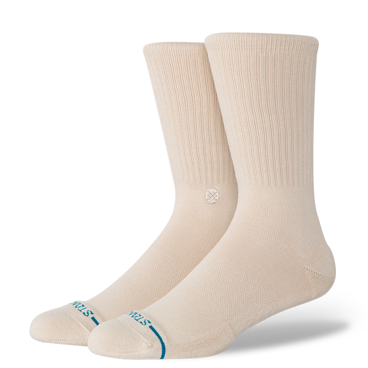 Stance-Icon-Crew-Sock---Men-s-Oatmeal